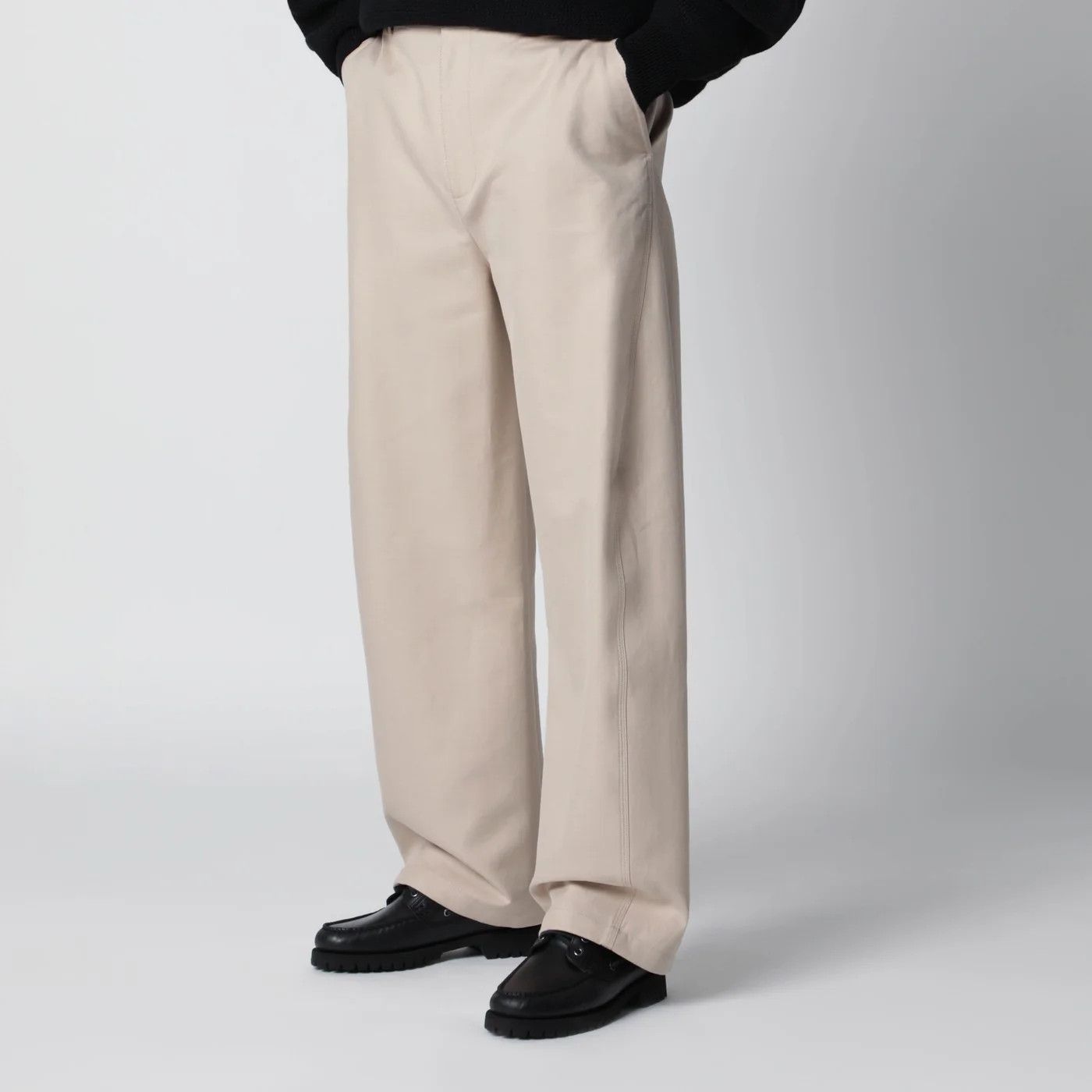 Givenchy o1d2blof0426 Cotton Pants in Beige Size US 30 / EU 46 - 2 Thumbnail