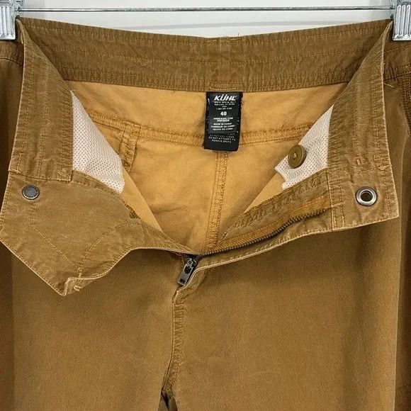 Kuhl KUHL Mens Sz 40 Ramblr Teak/Tan Cargo Patina Dyed Shorts Size US 40 / EU 56 - 7 Thumbnail