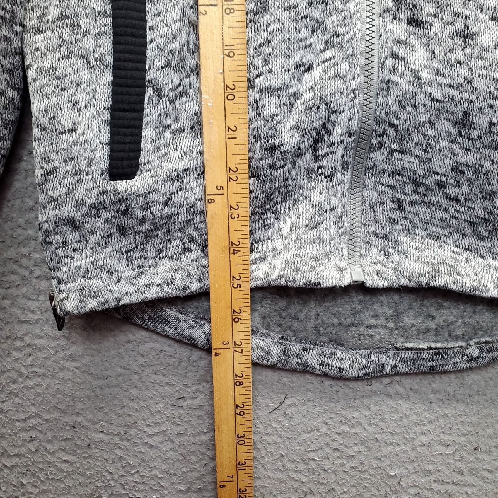 Vintage Brooklyn Standard Jacket Mens Medium Multi Fleece Lined Hooded Drawstring Zip Up Size US M / EU 48-50 / 2 - 4 Thumbnail