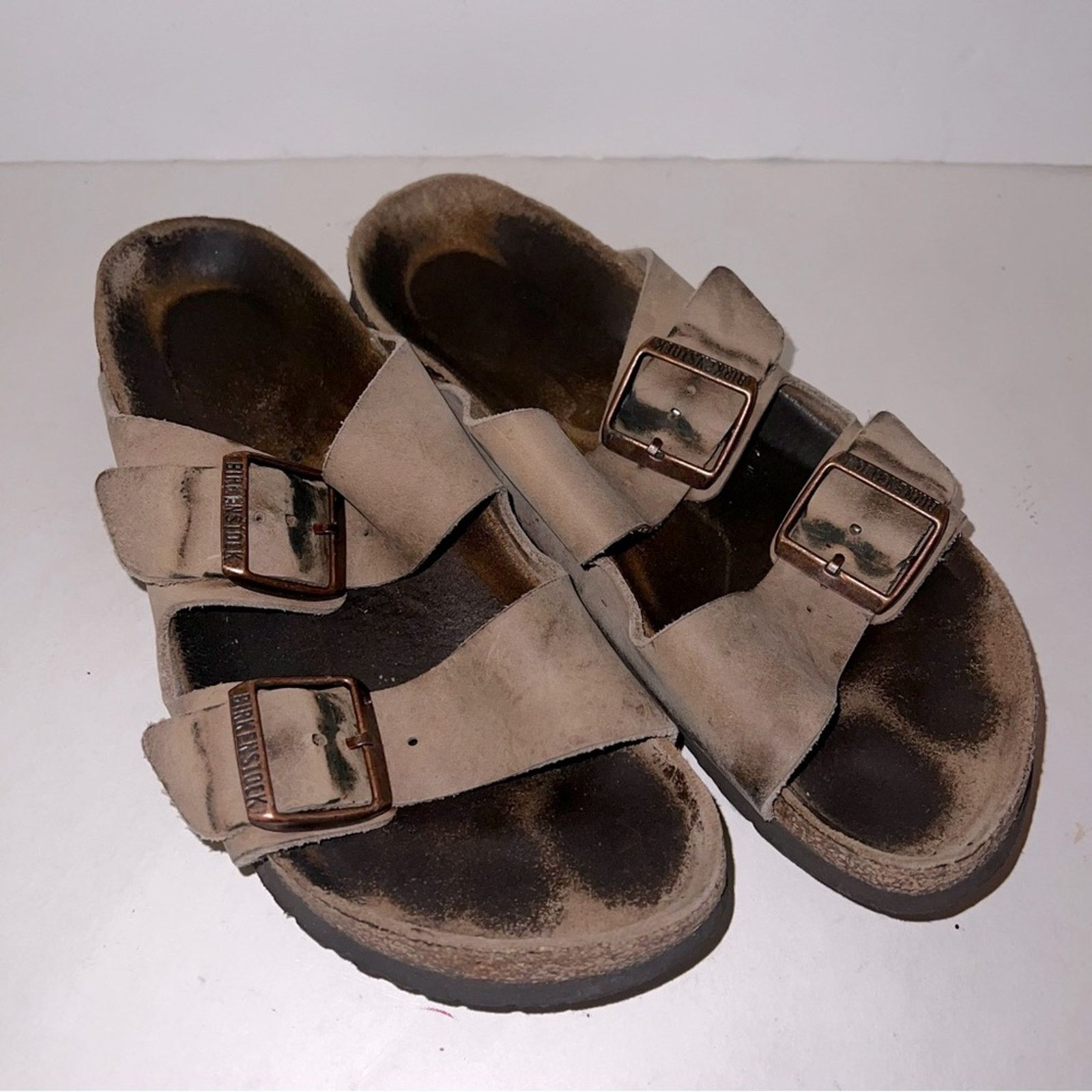 Birkenstock BIRKENSTOCK leather boho summer vacation slides 8 Size US 8 / IT 38 - 1 Thumbnail