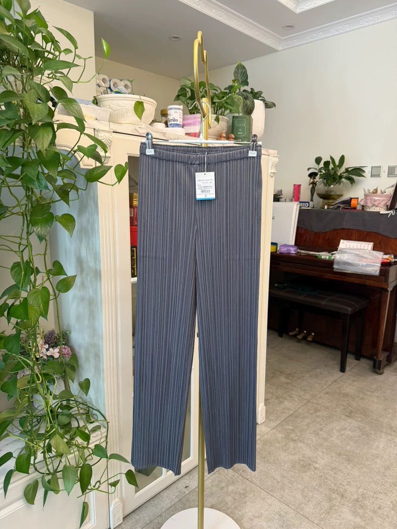 Issey Miyake Issey Miyake PP Straight Leg Pants JF111 - dmc Size US 30 / EU 46 - 1 Thumbnail