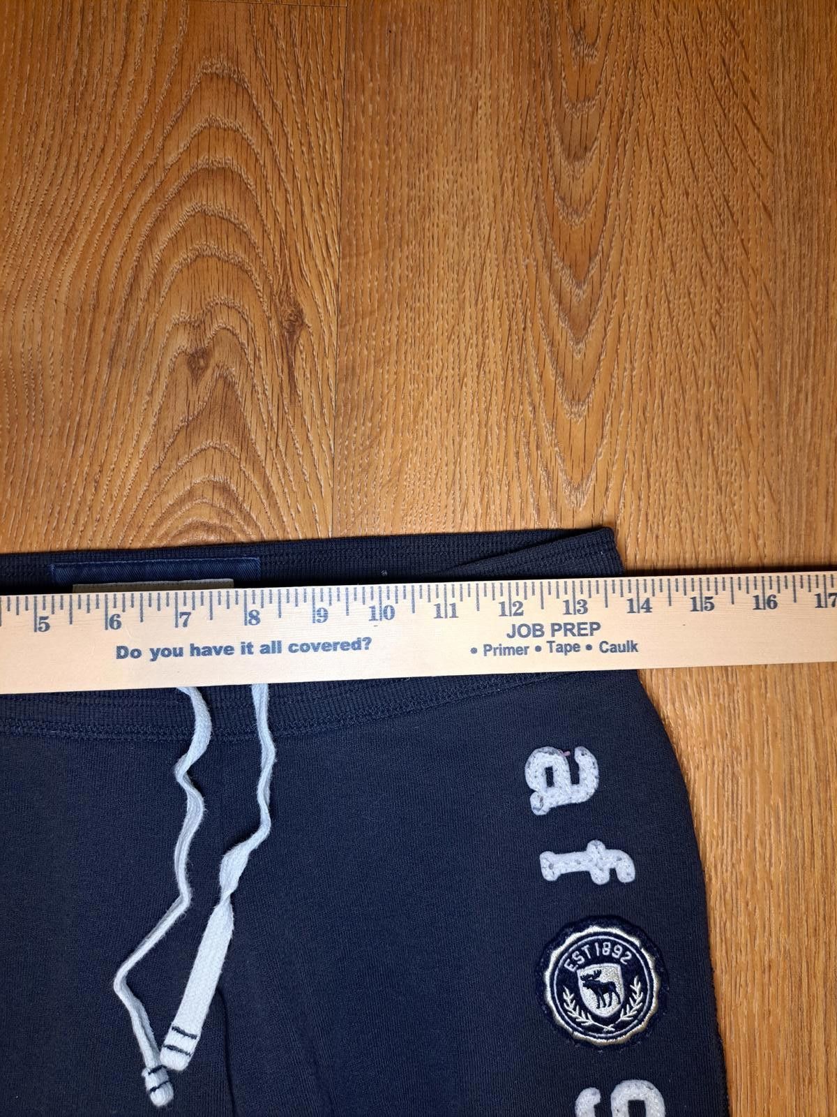 Designer Abercrombie Kids Sweatpants Large Black Cotton Blend Size US 26 / EU 42 - 5 Thumbnail