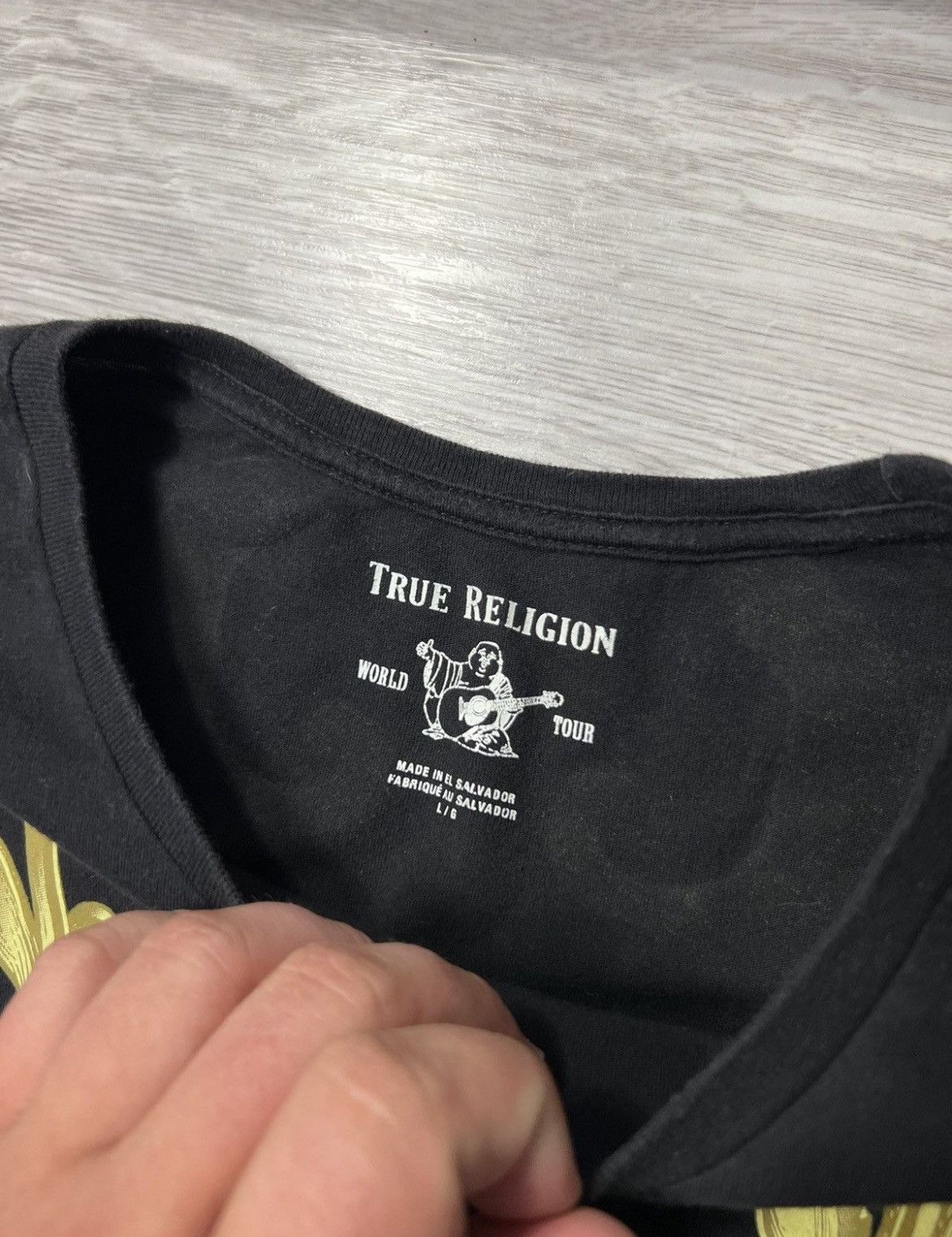 True Religion True Religion Street Tapestry SS Crew Neck Big Logo Tee Size US L / EU 52-54 / 3 - 6 Thumbnail