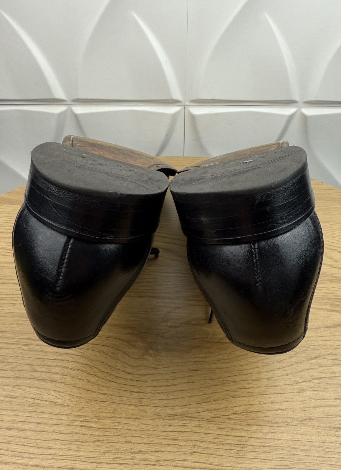 Loake LOAKE Derby Leather Shoes FORMBY Black Men’s Handmade Size US 11 / EU 44 - 9 Thumbnail