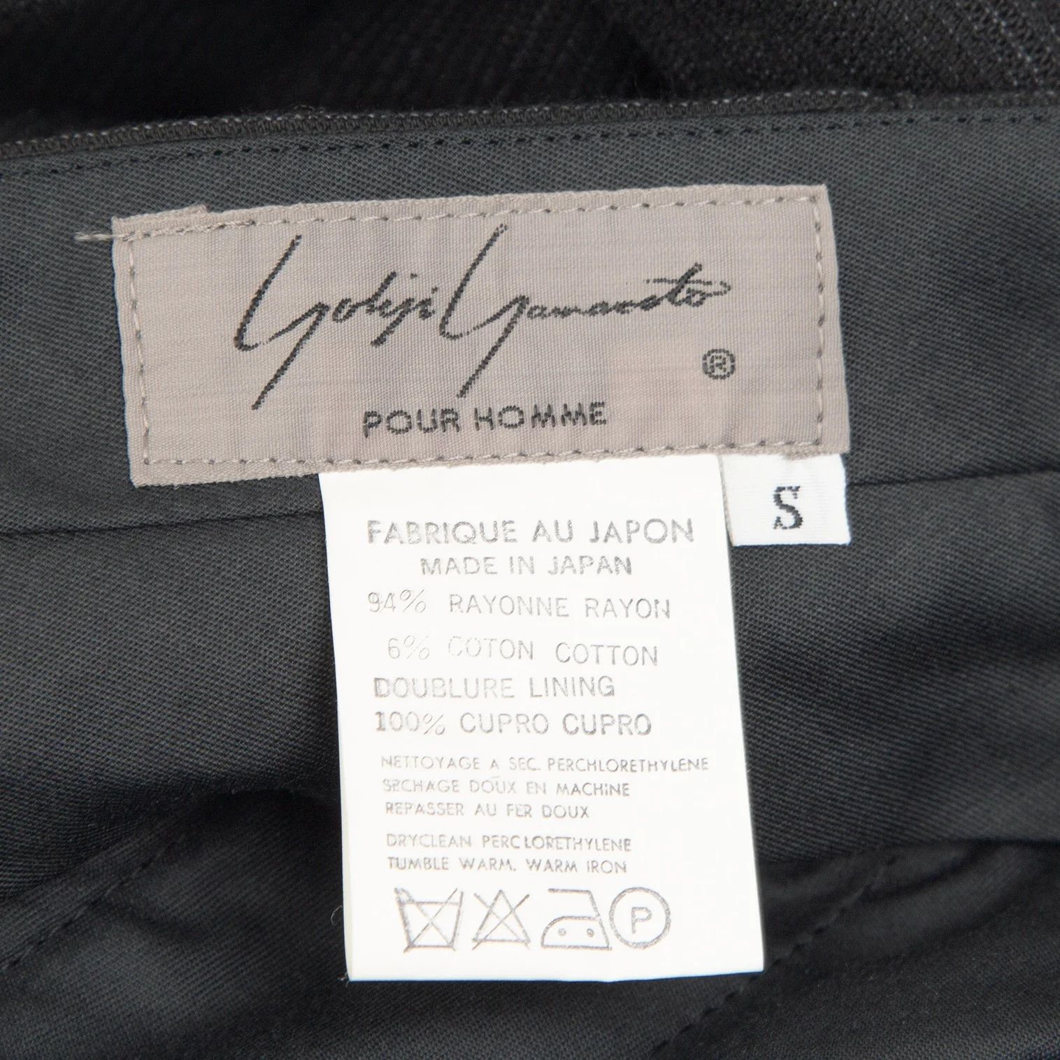 Yohji Yamamoto Yohji Yamamoto Suspenders Decorated Pinstripe Pants Size US 38 / EU 54 - 15 Thumbnail