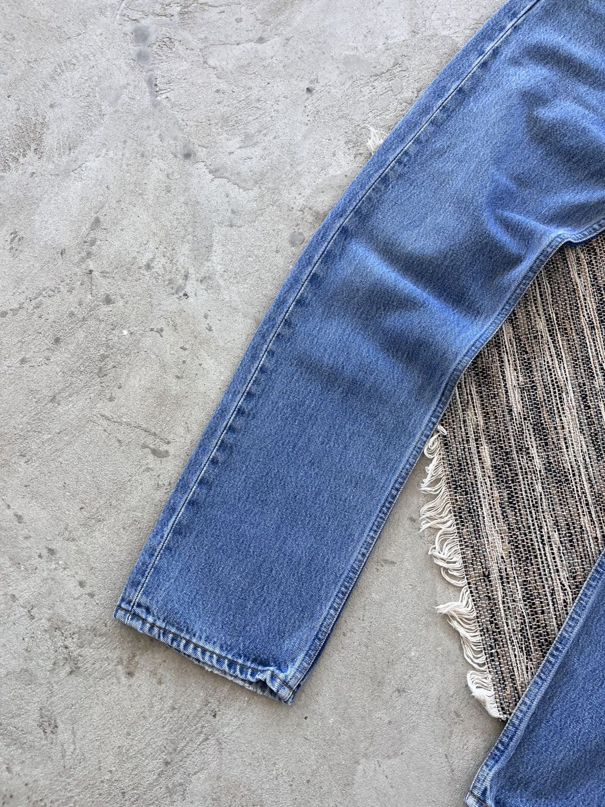Levi's Vintage Levis 501 Denim Jeans 32x30 Straight Fit Workwear Size US 32 / EU 48 - 3 Thumbnail