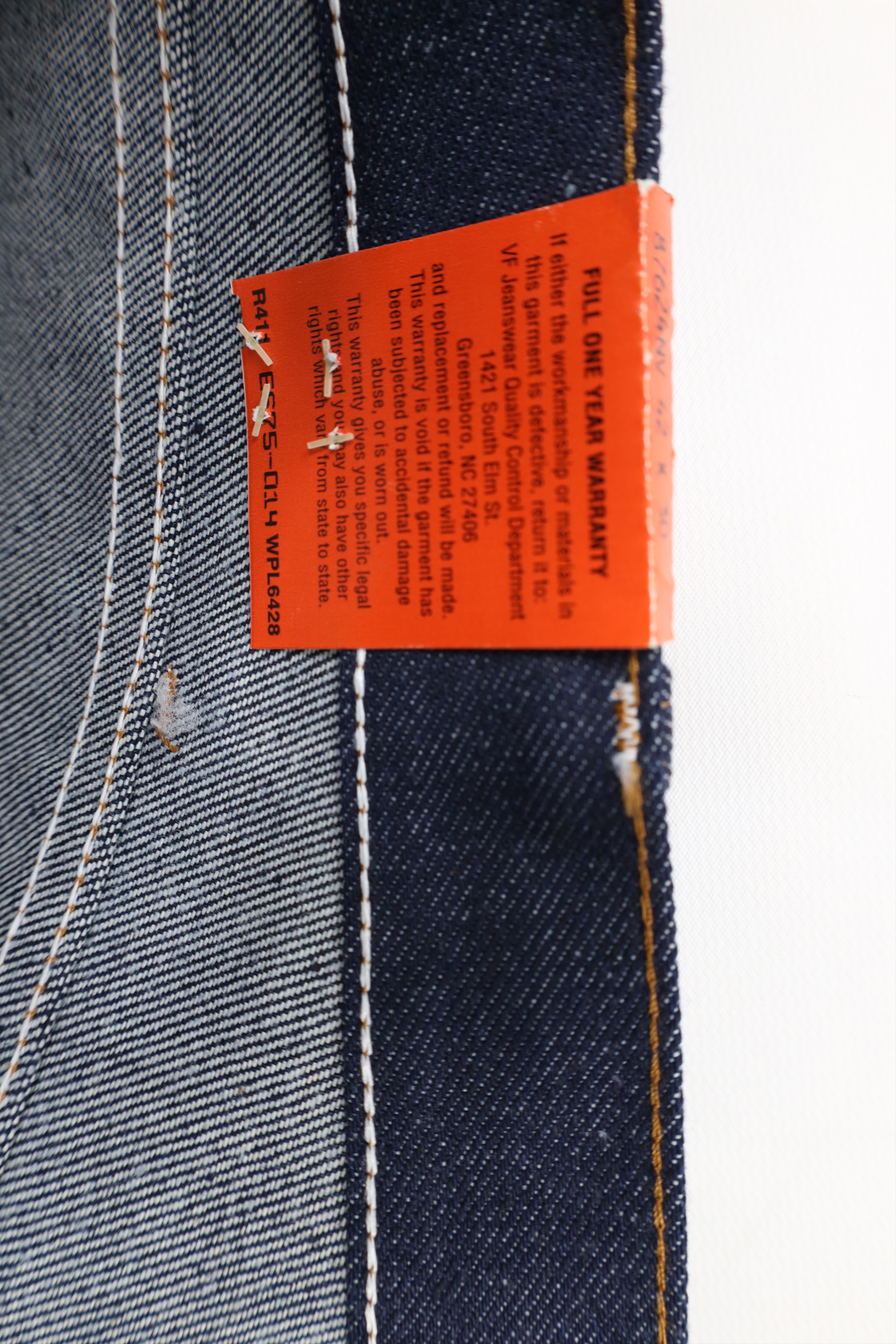 Vintage Deadstock Vintage Y2K 2001 Streetwear Bootcut Denim Jeans Size US 42 / EU 58 - 7 Thumbnail
