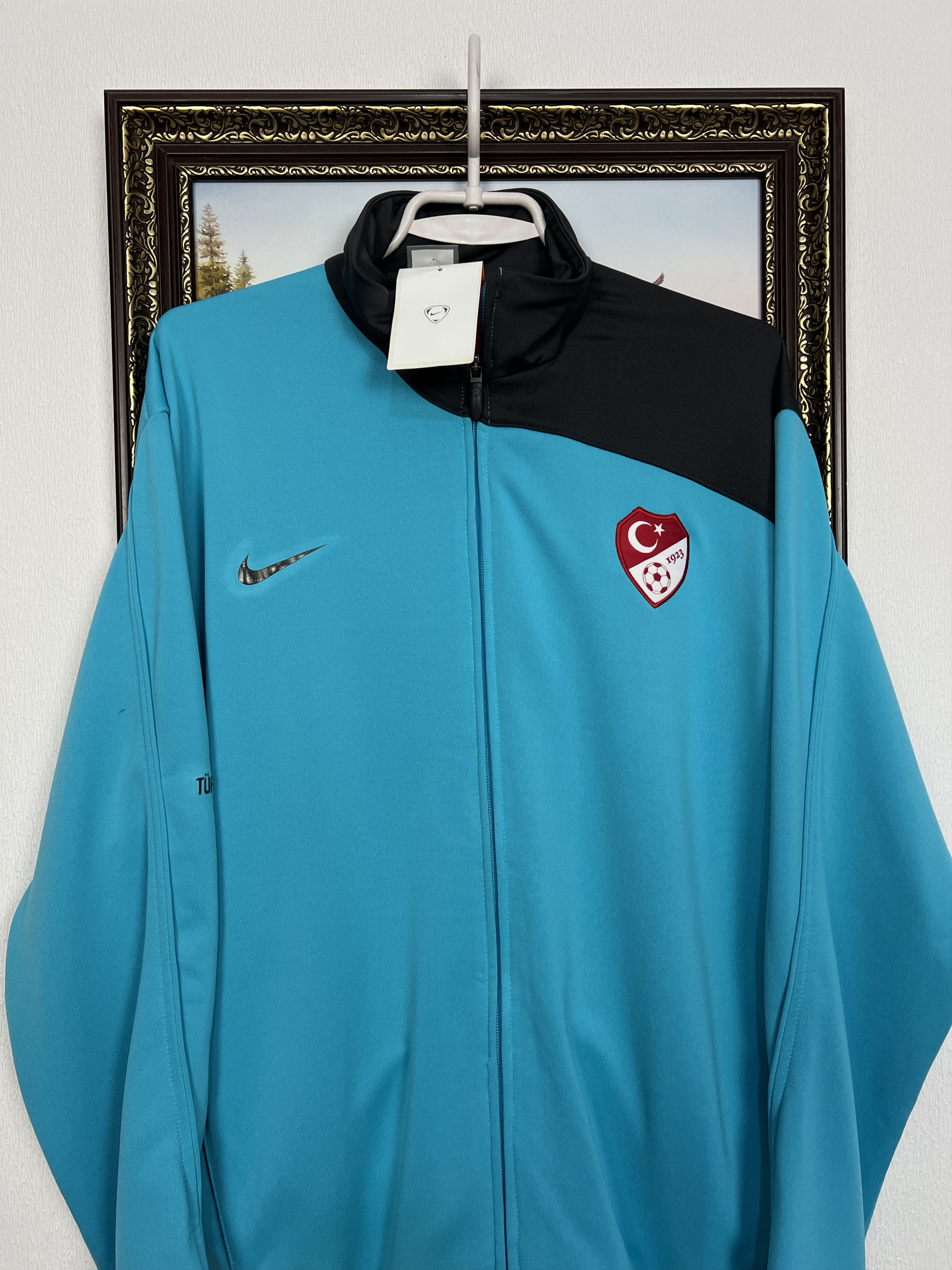Nike Vintage Nike Turkey Football Jacket Soccer Track Top Team Size US M / EU 48-50 / 2 - 2 Thumbnail