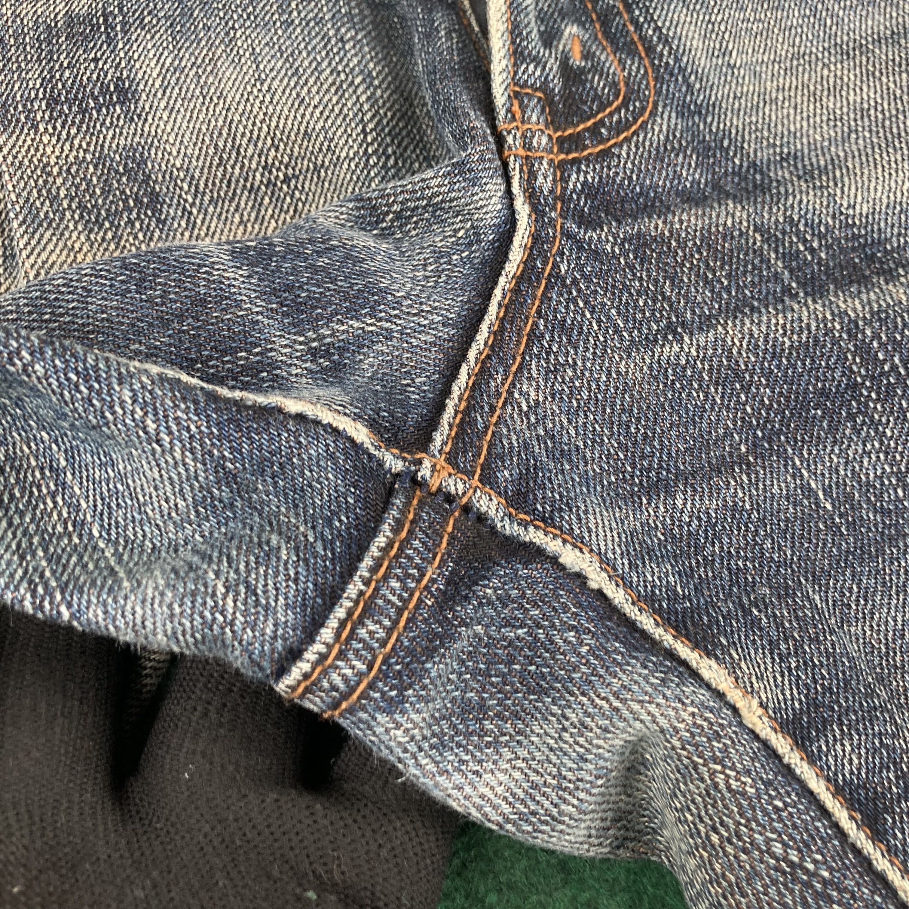 Big John Vtg Big John Blue Denim Flare Sz 32 Bootcut Jeans Size US 32 / EU 48 - 7 Thumbnail