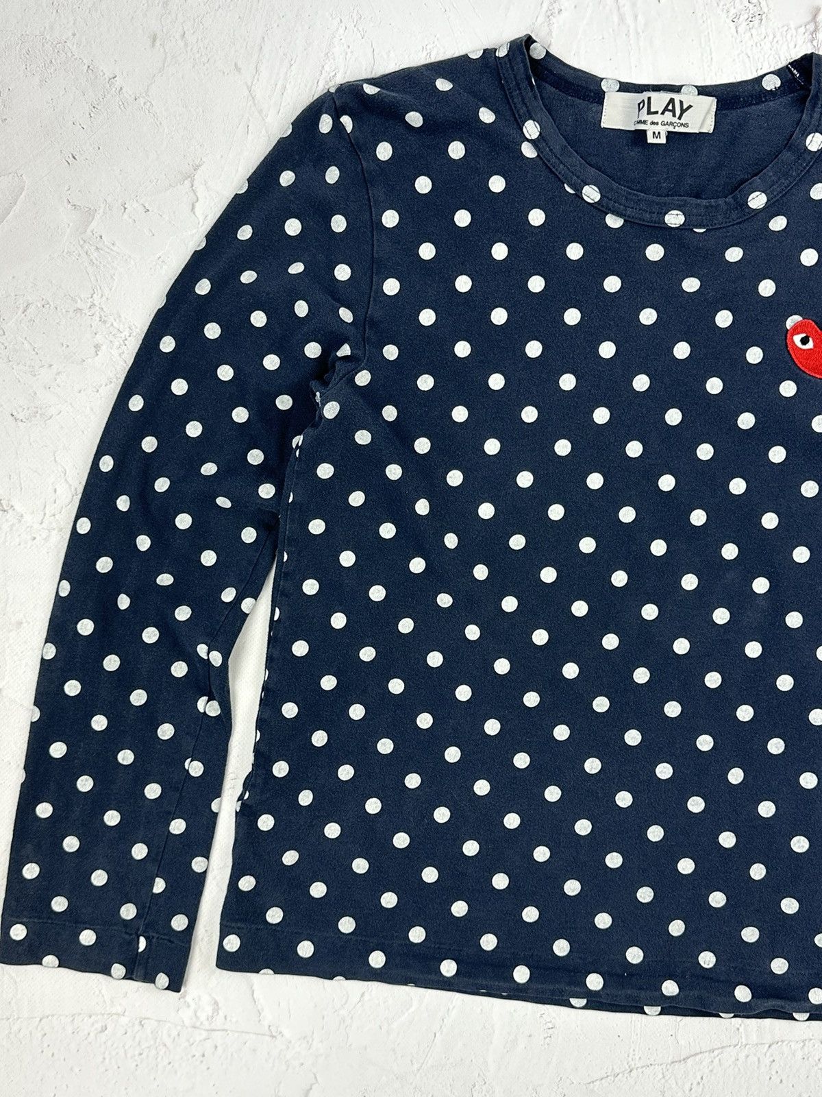 Comme des Garcons Comme des Garcons Play Blue Long Sleeve Size M / US 6-8 / IT 42-44 - 3 Thumbnail