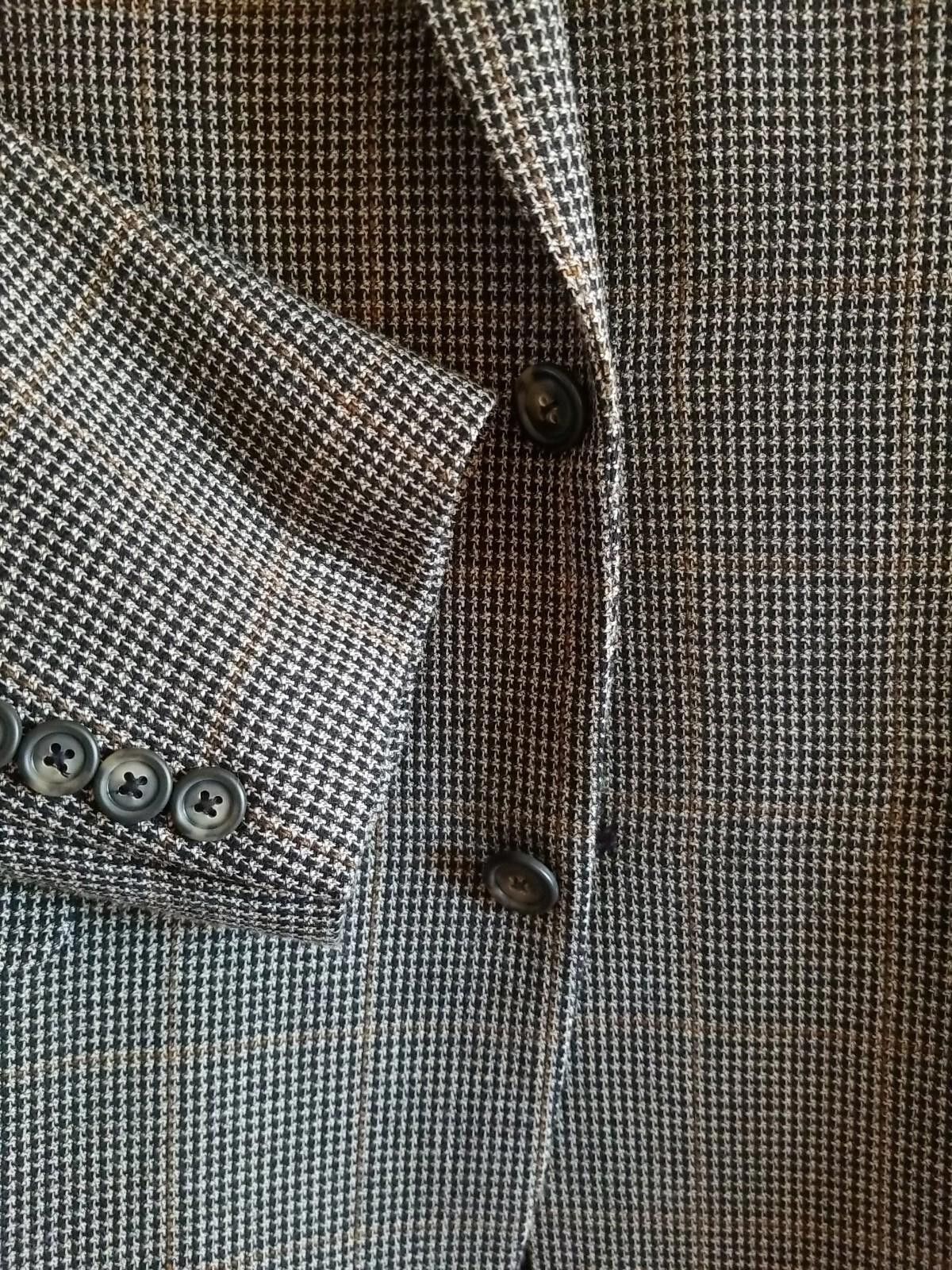 Jos. A. Bank JOS. A. Bank Mens 43L Silk Wool Blazer Jacket EUC! Size 42L - 1 Thumbnail