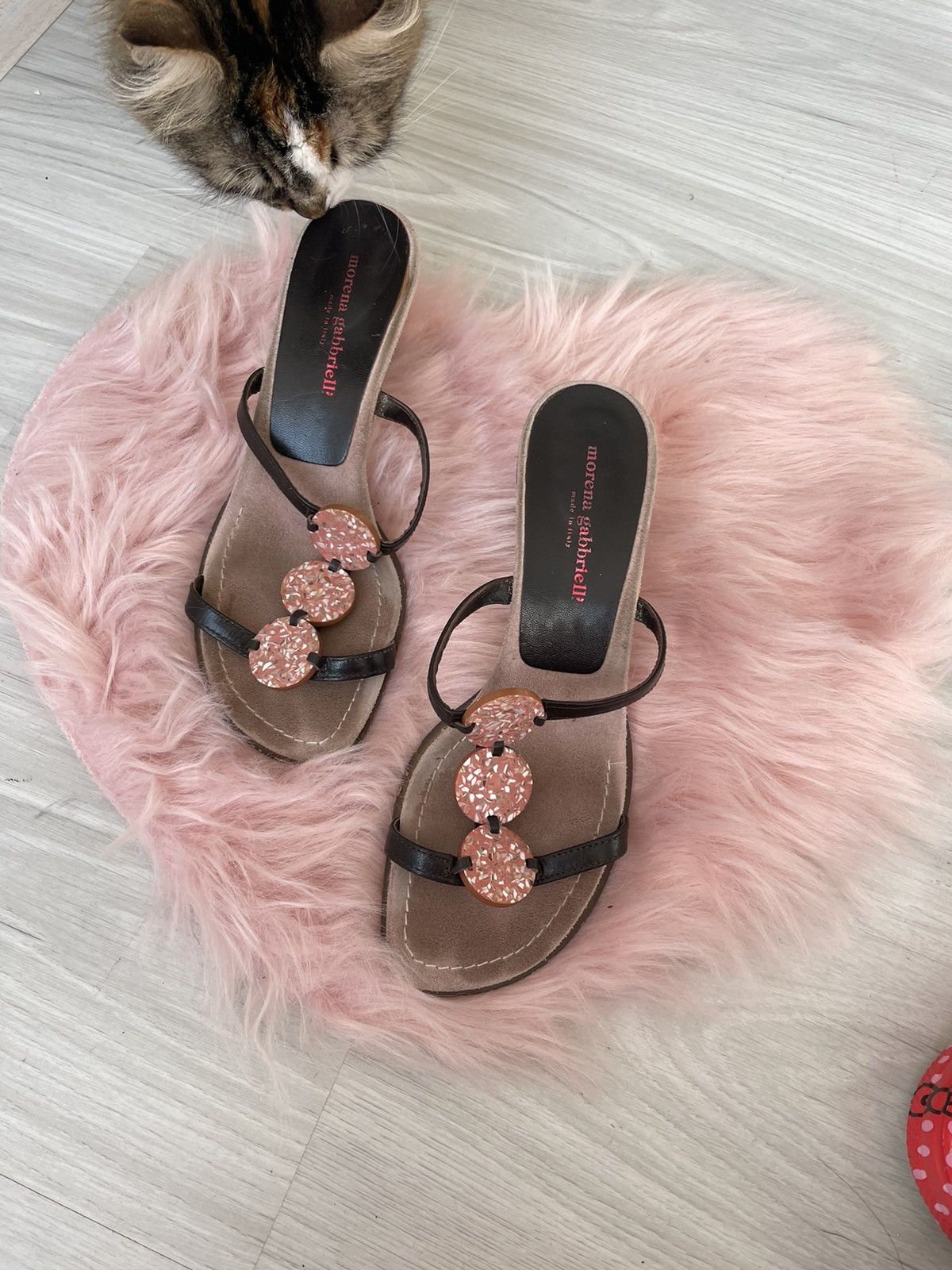 Vintage Morena Gabbriell mules Size US 6.5 / IT 36.5 - 4 Thumbnail