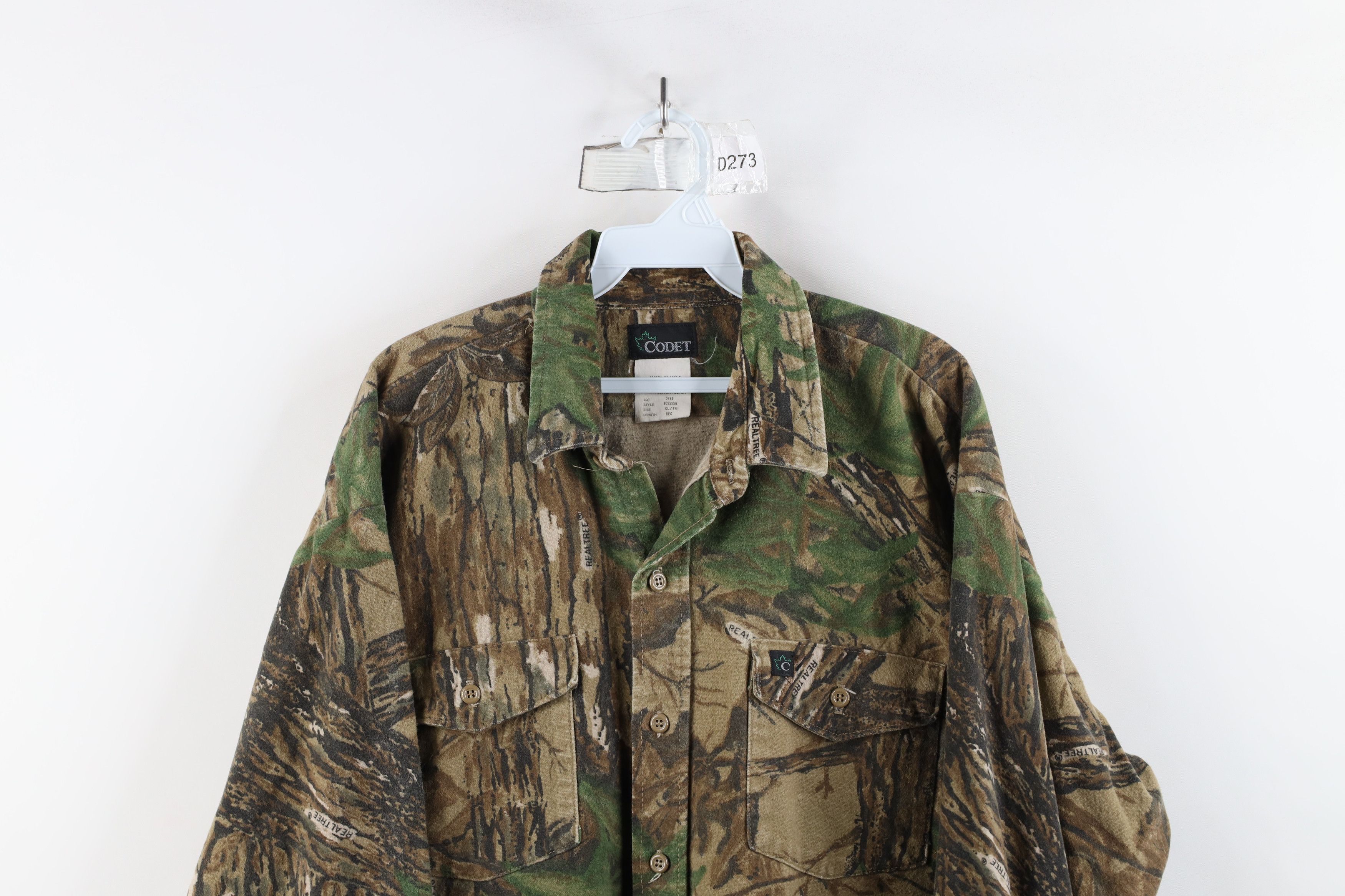 Vintage Vintage 90s Streetwear Realtree Camouflage Button Shirt USA Size US XL / EU 56 / 4 - 2 Thumbnail