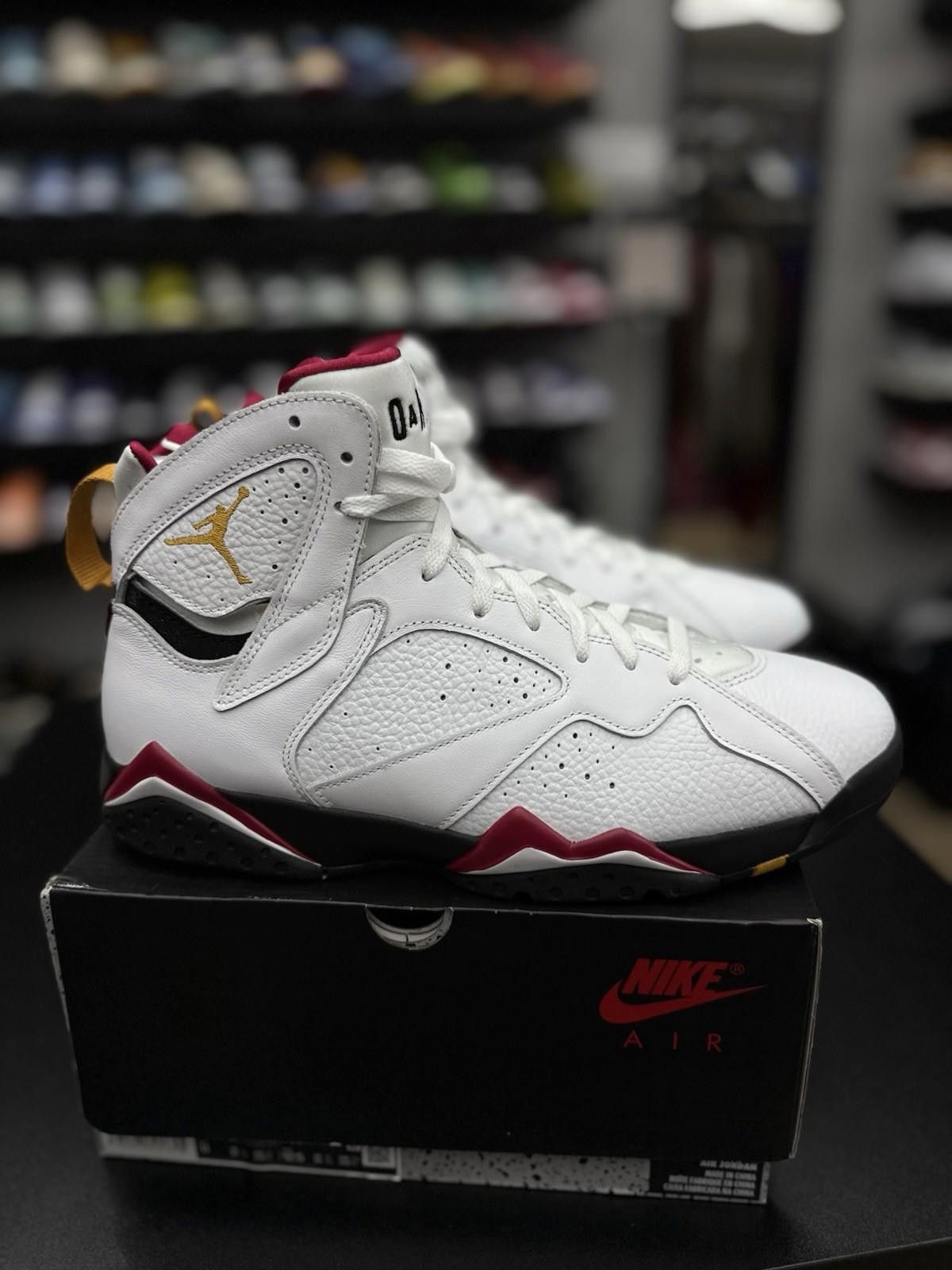 Jordan Brand Nike Air Jordan 7 Cardinal 2022 Men's Size 11 (NEW) Size US 11 / EU 44 - 1 Thumbnail