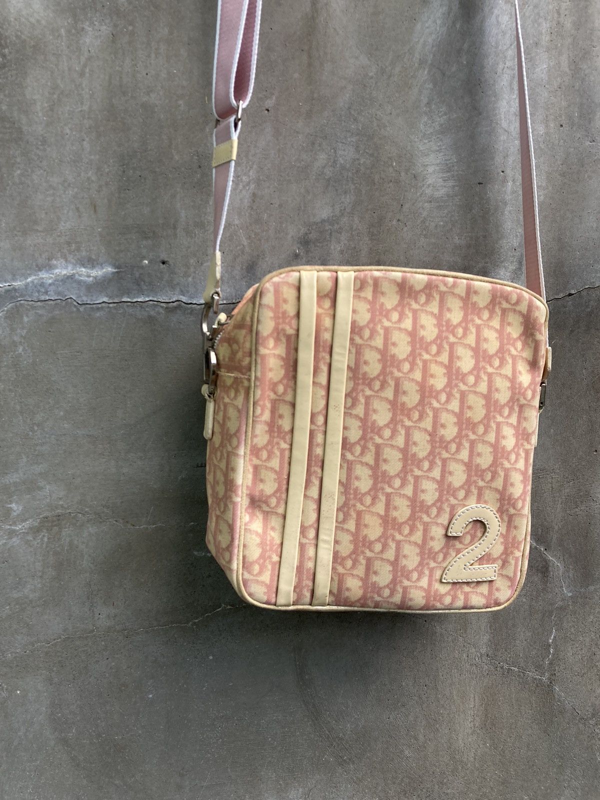 Dior Monogram Trotter No. 2 Canvas Crossbody Bag Size ONE SIZE - 2 Thumbnail