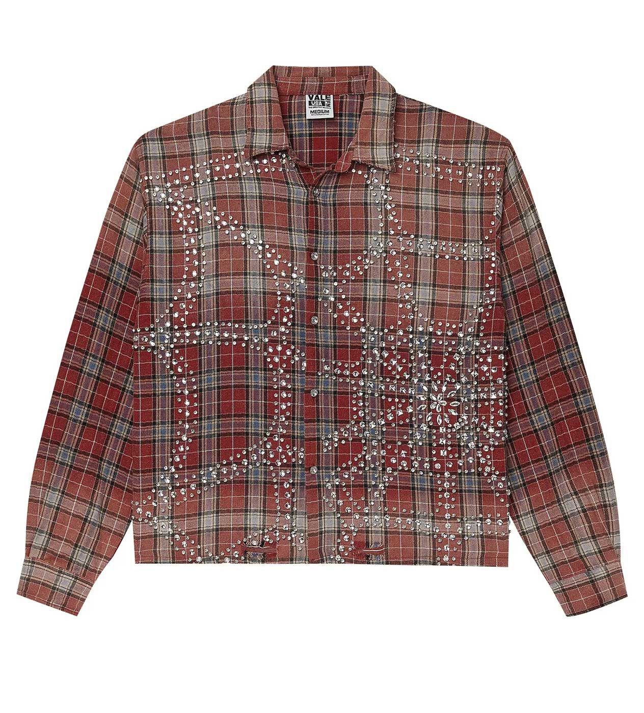 Vale Forever Grinch Flannel Red Size US XL / EU 56 / 4 - 1 Thumbnail