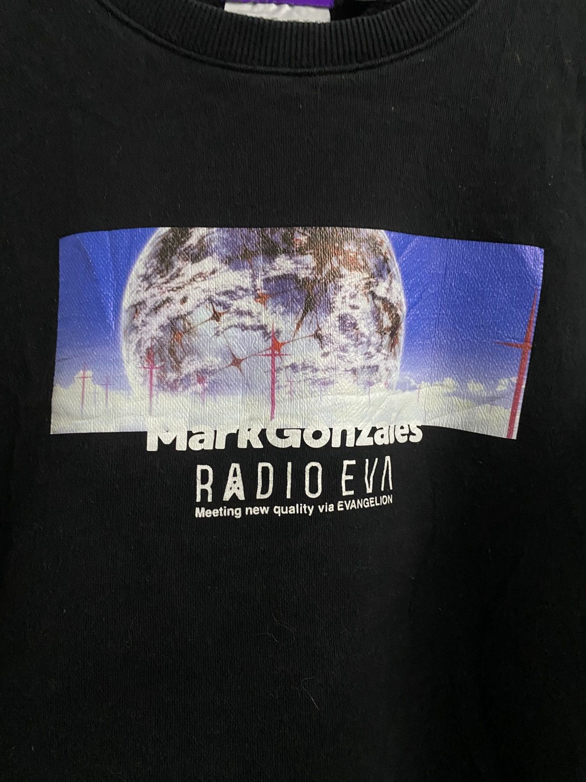 Anime × Japanese Brand Neon Genesis Evangelion x Mark Gonzales Size US XL / EU 56 / 4 - 2 Thumbnail