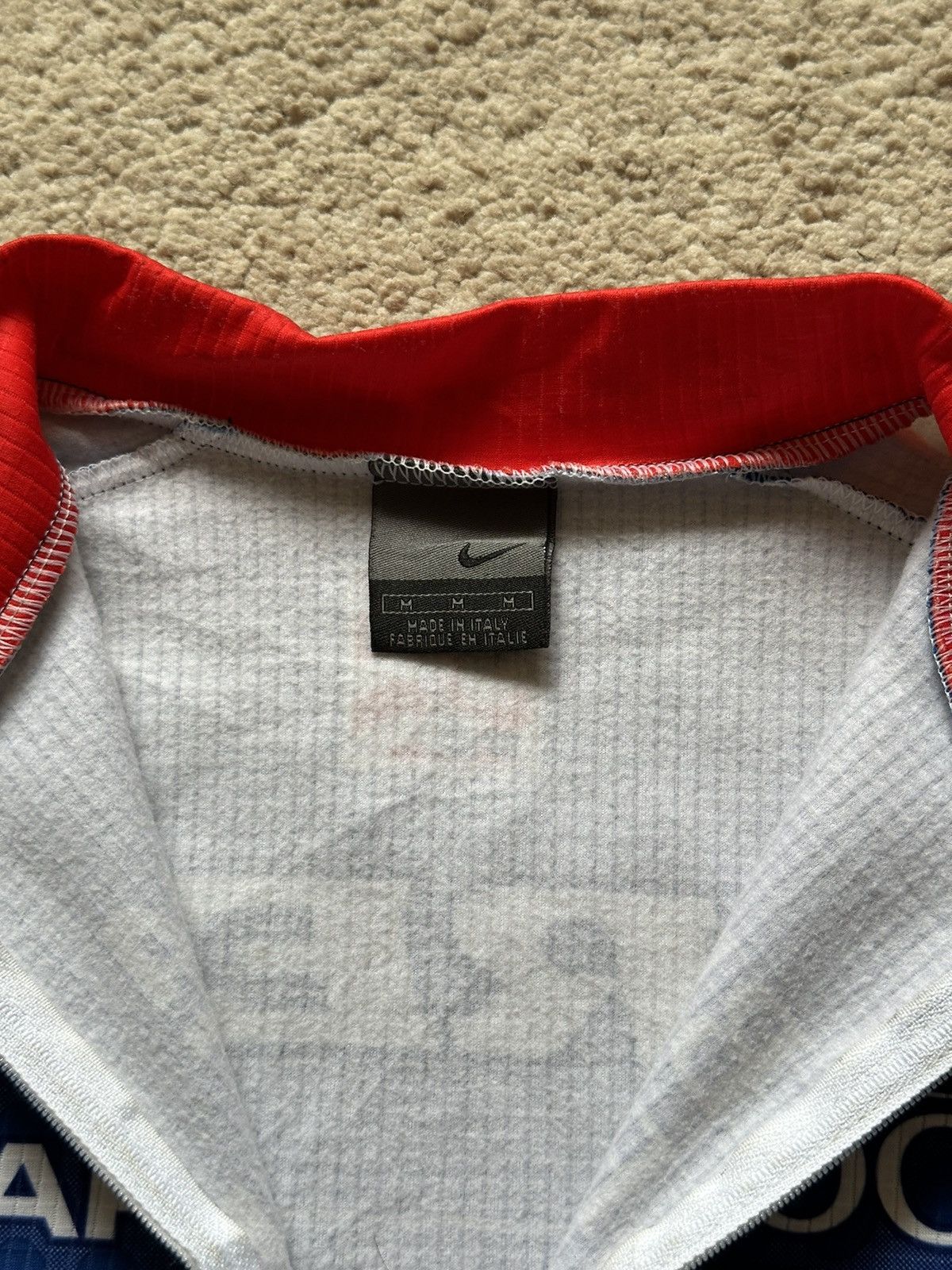 Nike Nike USPS, US Postal Cycling Team Thermal Half Zipper Jersey Size US M / EU 48-50 / 2 - 10 Thumbnail