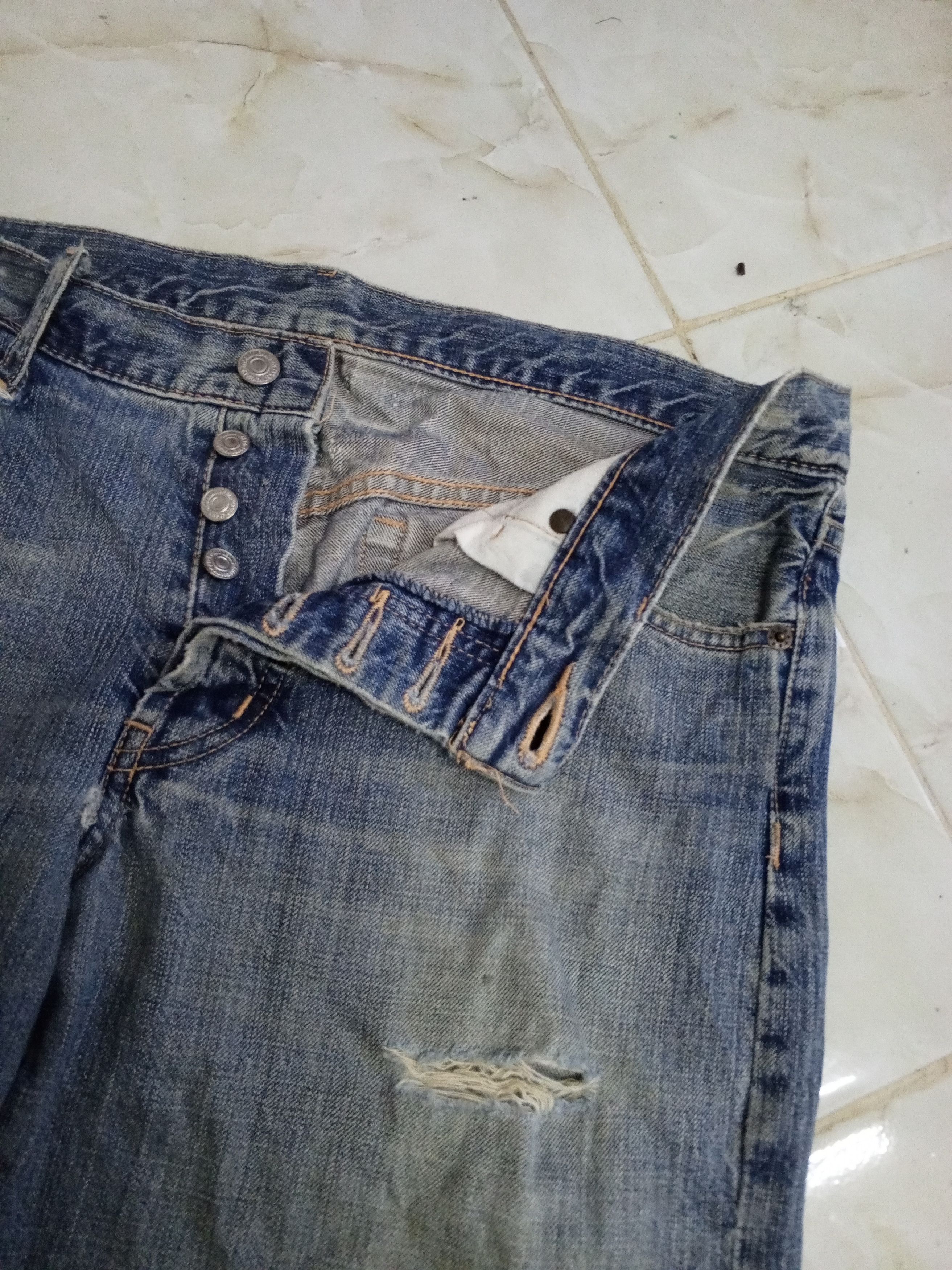 Japanese Brand × Takeo Kikuchi Takeo kikuchi JAPANBRANDS jeans rare design Size US 36 / EU 52 - 5 Thumbnail