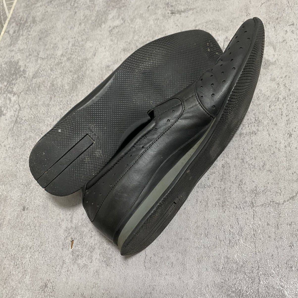 Prada PRADA RED TAB LEATHER SLIP-ON SHOES Size US 7 / EU 40 - 6 Thumbnail