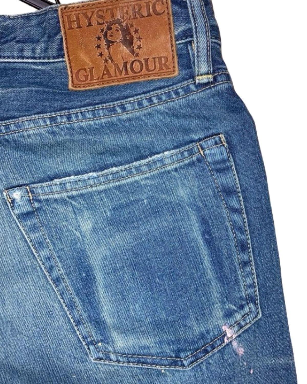 Hysteric Glamour Distressed Studded Selvedge Japanese Denim Jeans Size US 28 / EU 44 - 10 Thumbnail