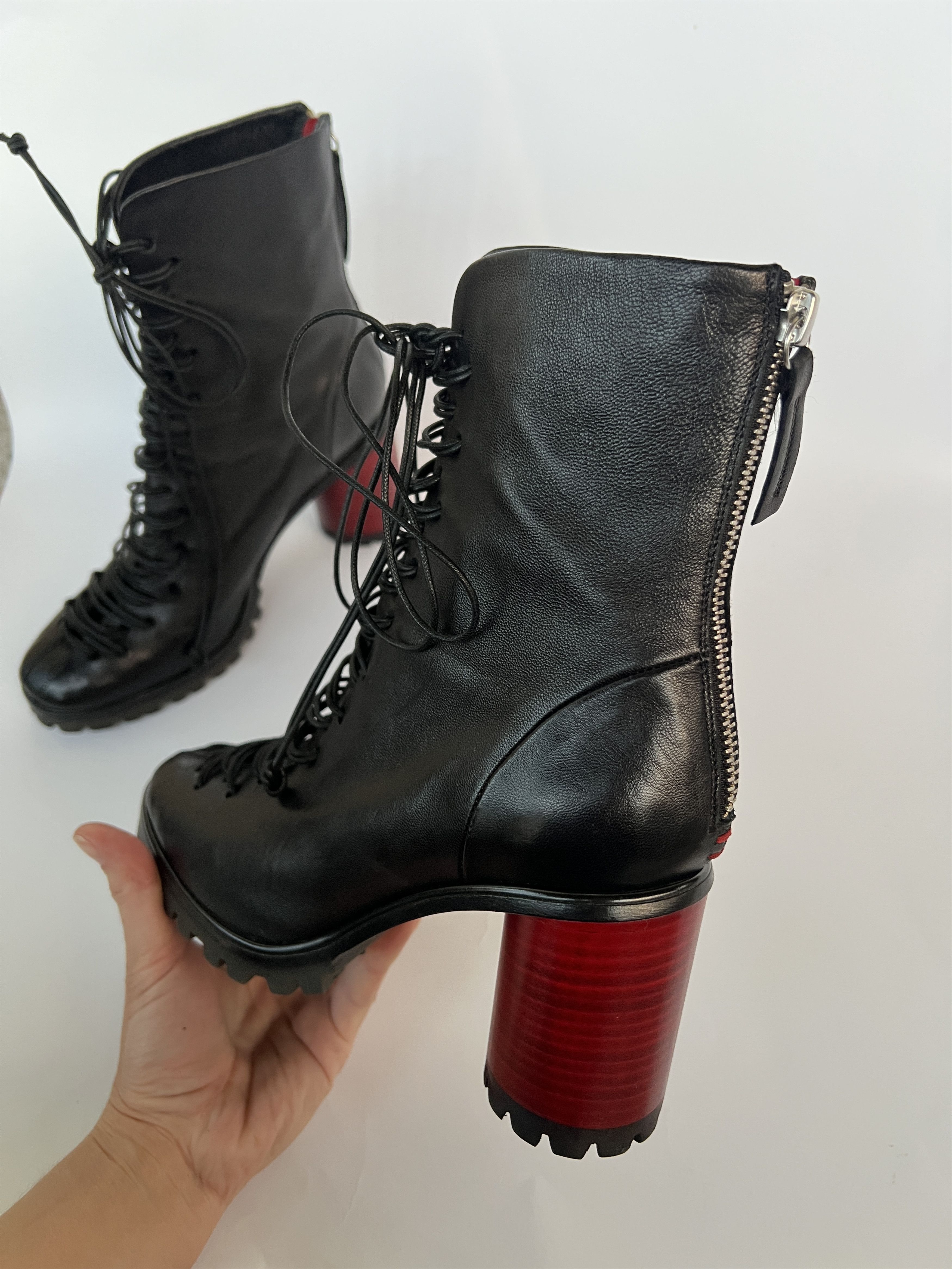 Halmanera Halmanera Leather Boots Size US 6 / IT 36 - 12 Thumbnail