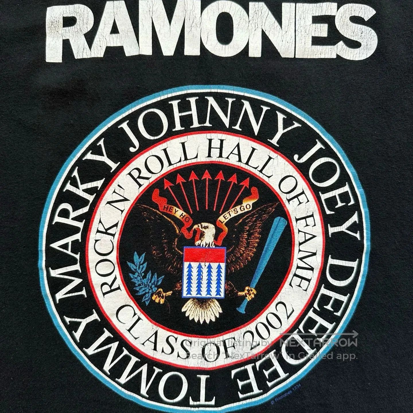 Vintage Ramones 2002 Vintage Graphic Tee. Size US M / EU 48-50 / 2 - 3 Thumbnail