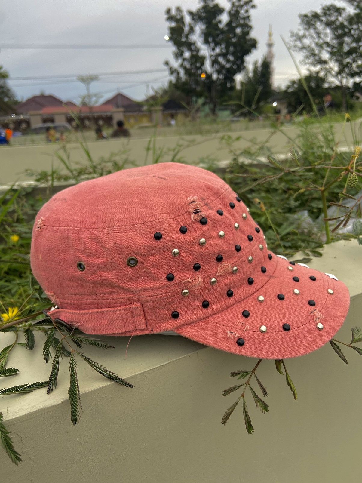 Hysteric Glamour 2000s Y2K studded star L.G.B style patrol hat Size ONE SIZE - 4 Thumbnail