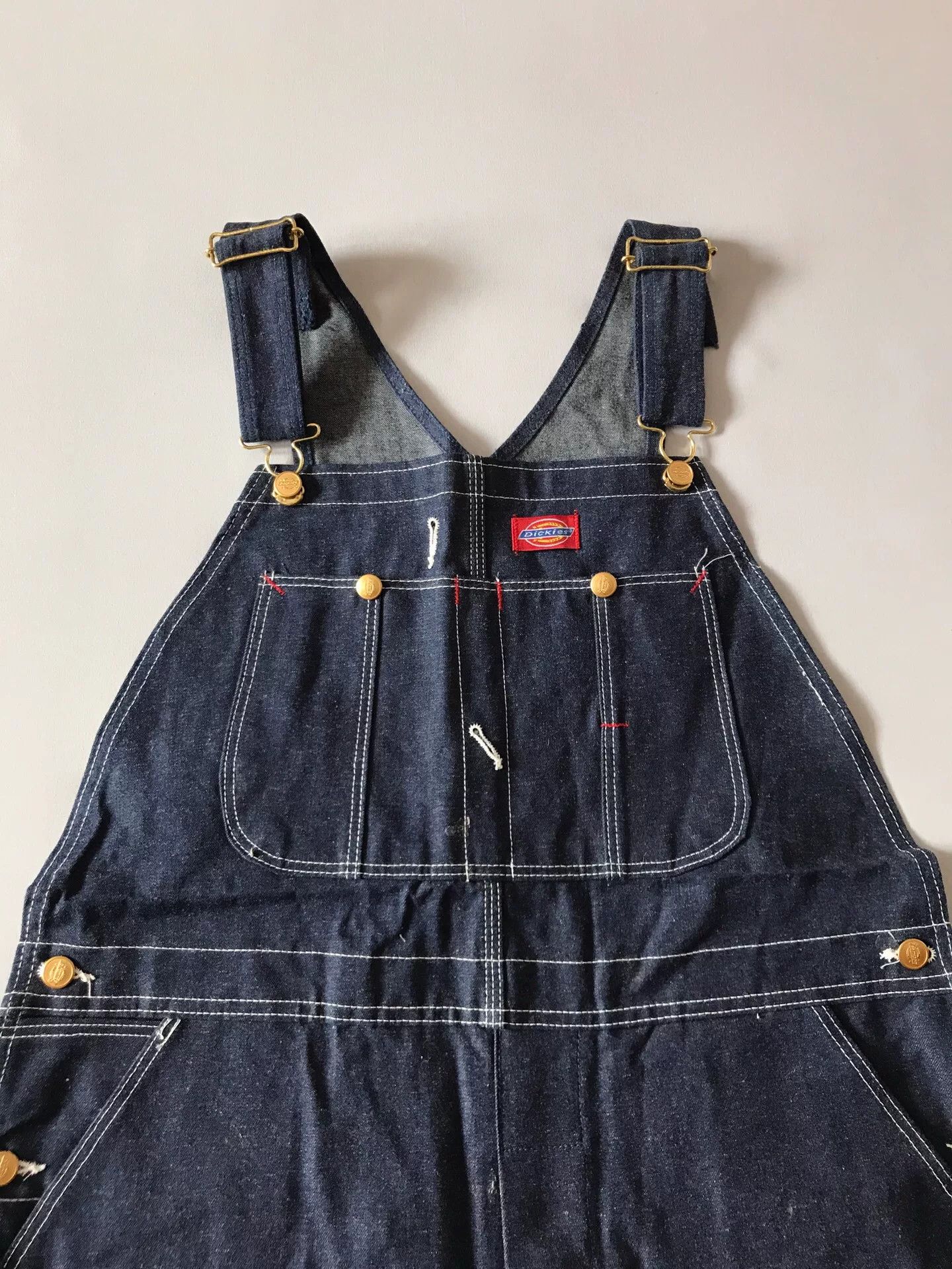 Dickies 80s US Dickies S8393L Blue Overalls W38L30 Size US 38 / EU 54 - 1 Thumbnail