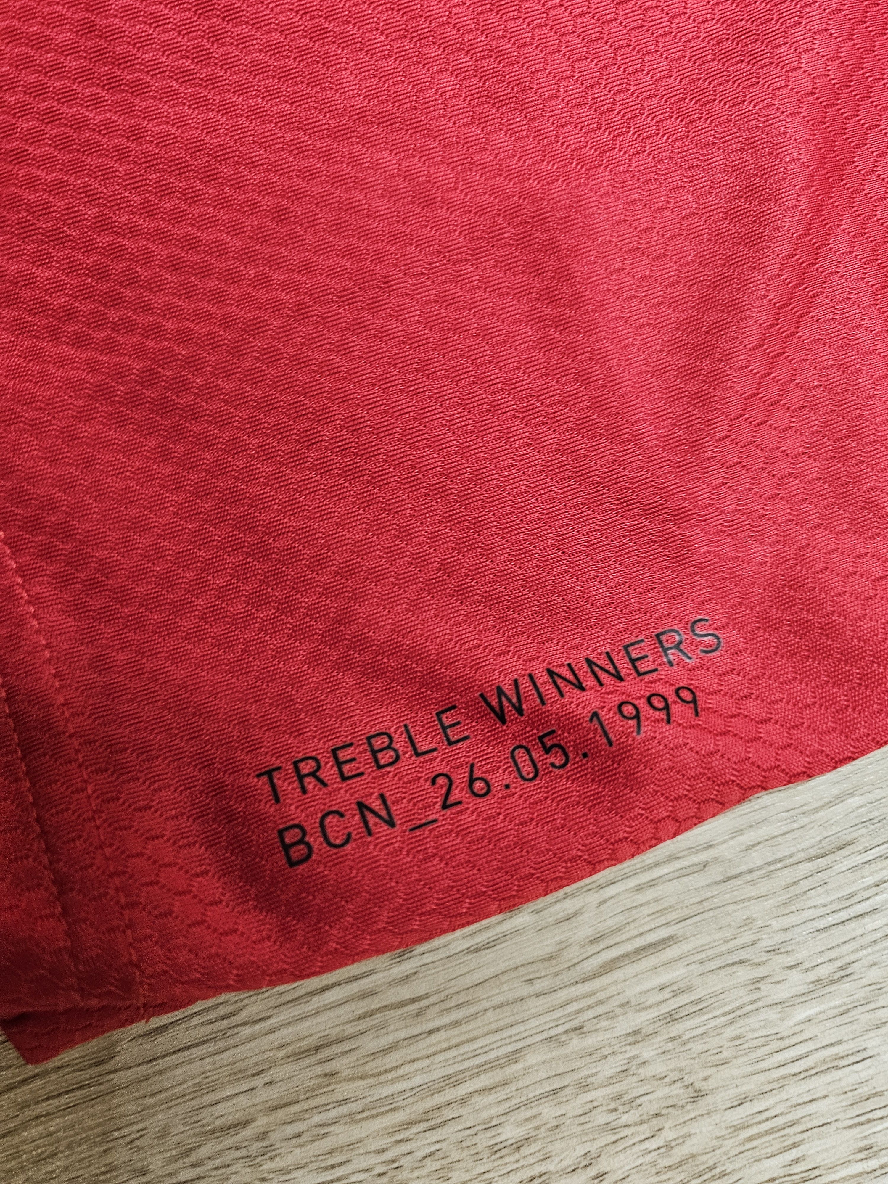 Adidas × All Sport MANCHESTER UNITED 2019 2020 HOME FOOTBALL SOCCER JERSEY Size US L / EU 52-54 / 3 - 5 Thumbnail