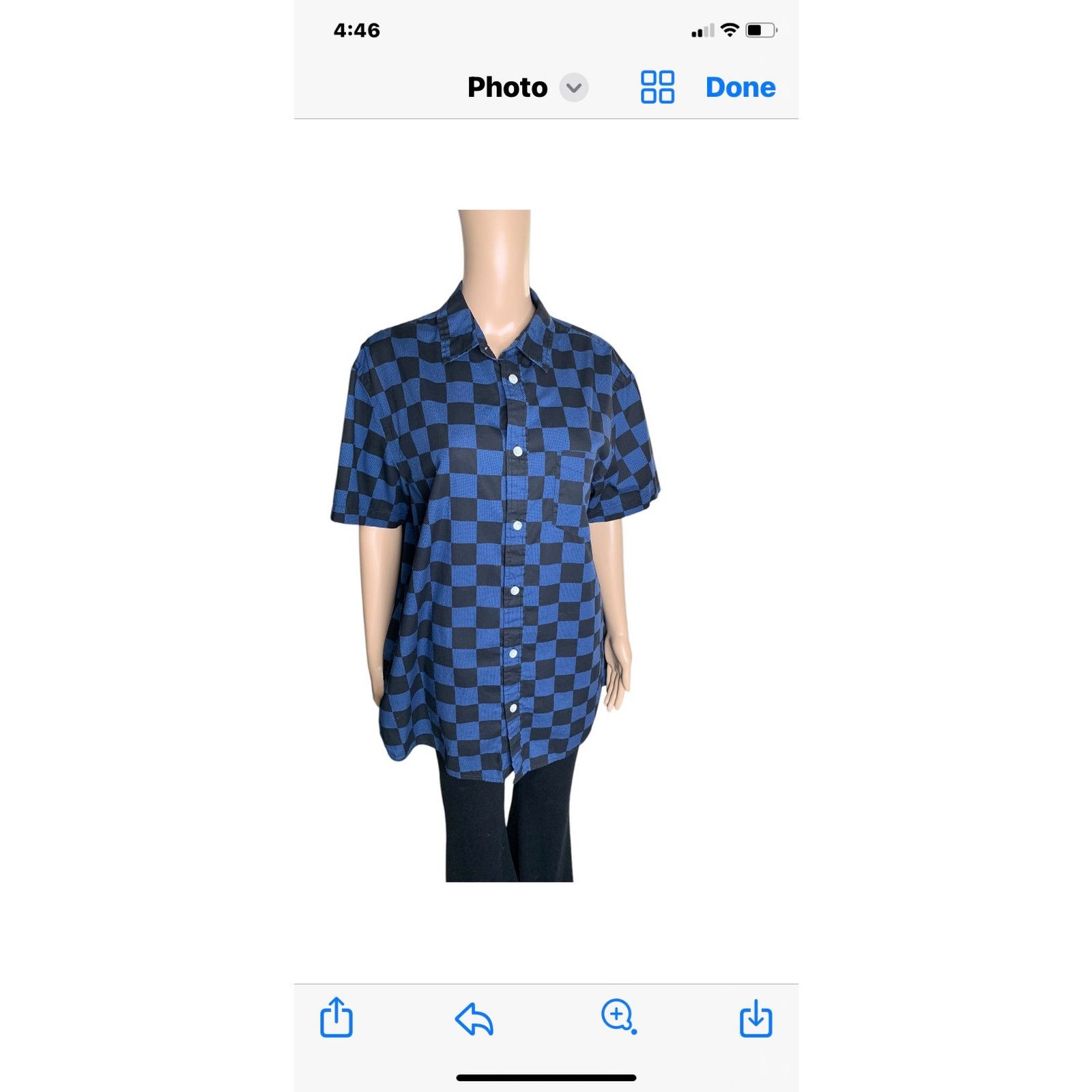 Urban Pipeline Urban Pipeline Mens Large Shirt Casual Button Down Checkered Size US L / EU 52-54 / 3 - 9 Thumbnail