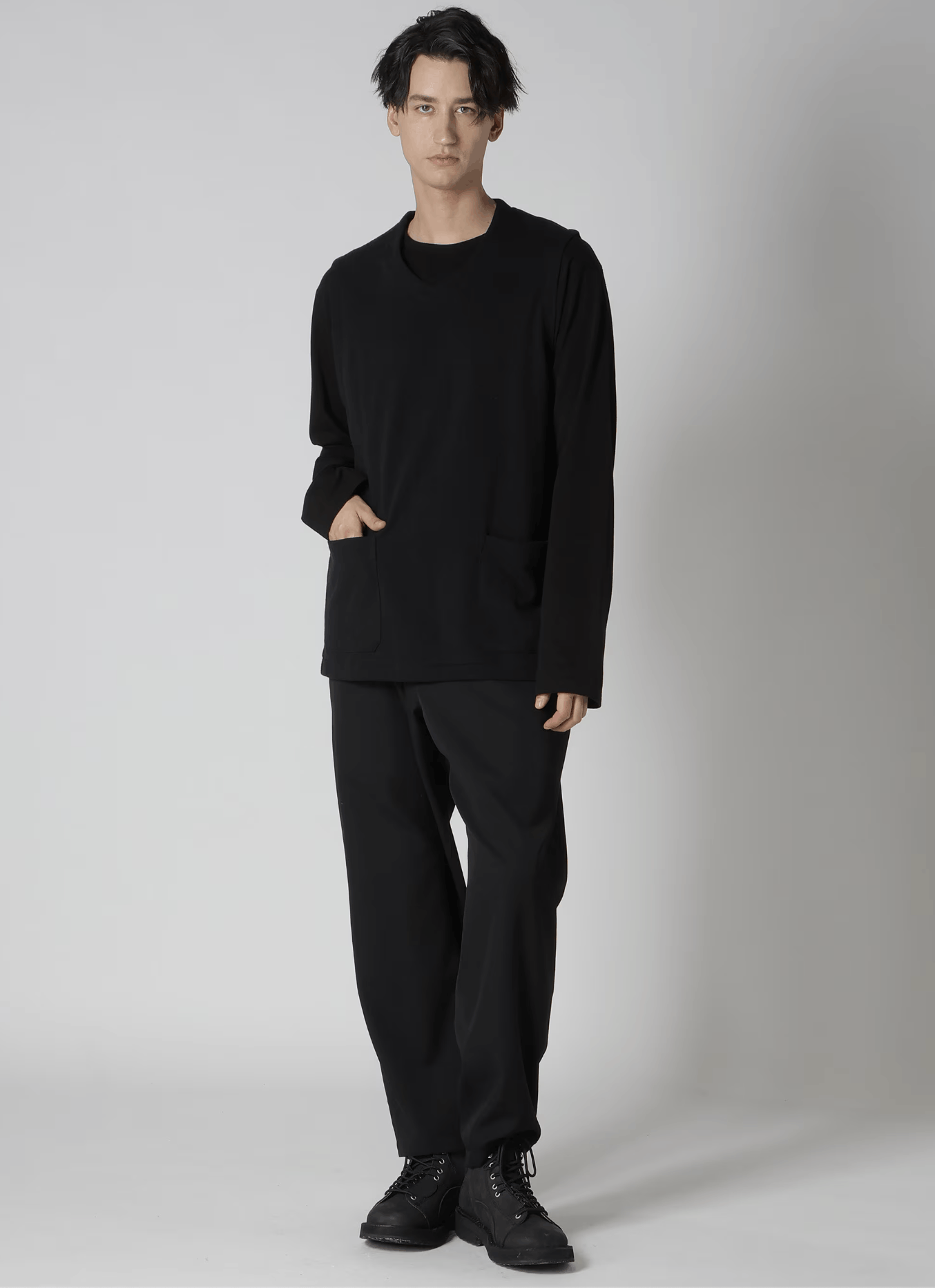 Yohji Yamamoto Yohji Yamamoto Pour Homme Linen/Silk Patch Pocket Vest Size US L / EU 52-54 / 3 - 10 Thumbnail