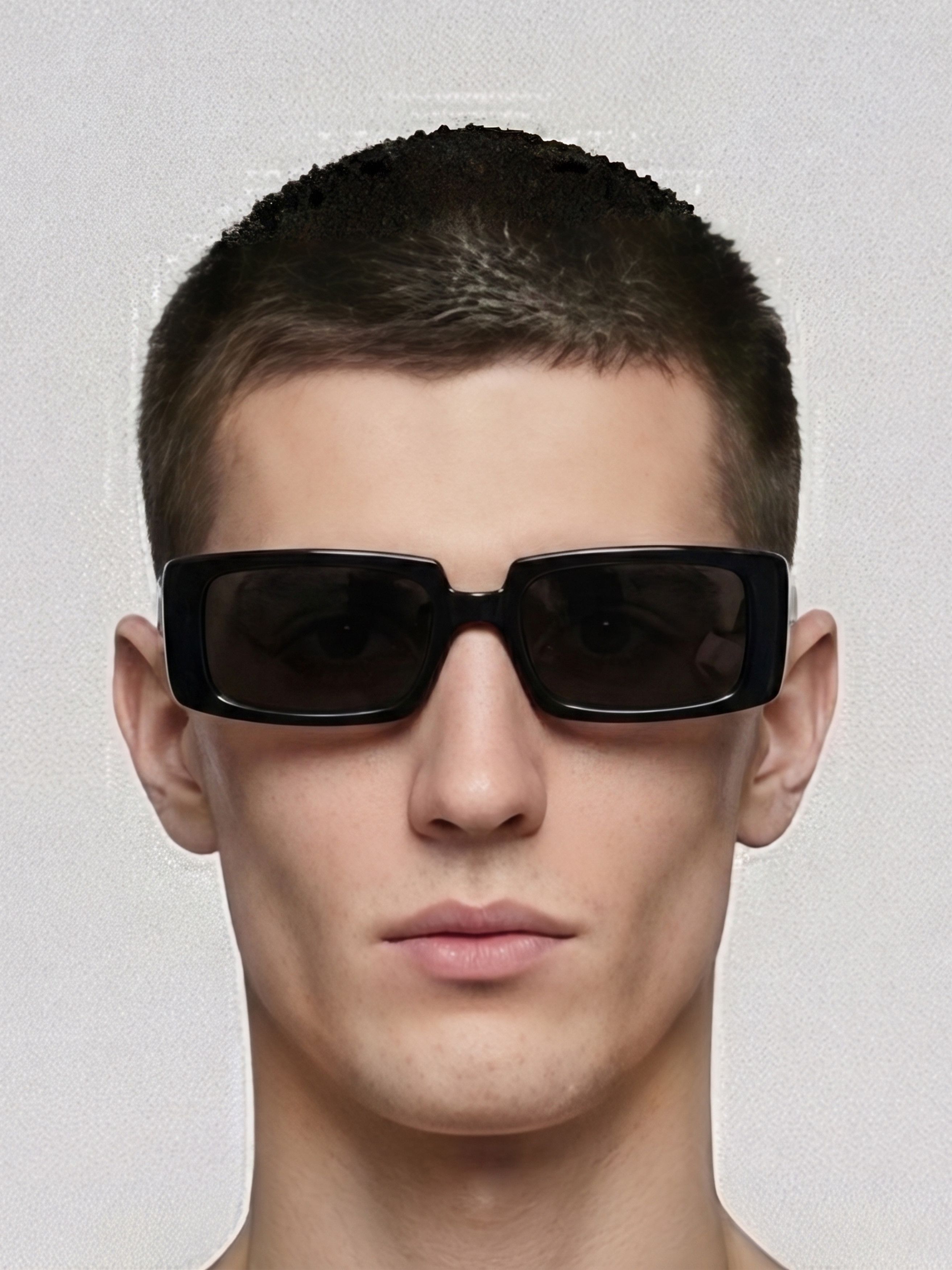 Loewe "Anagram" Rectangular Sunglasses (LW40028I) Size ONE SIZE - 1 Thumbnail
