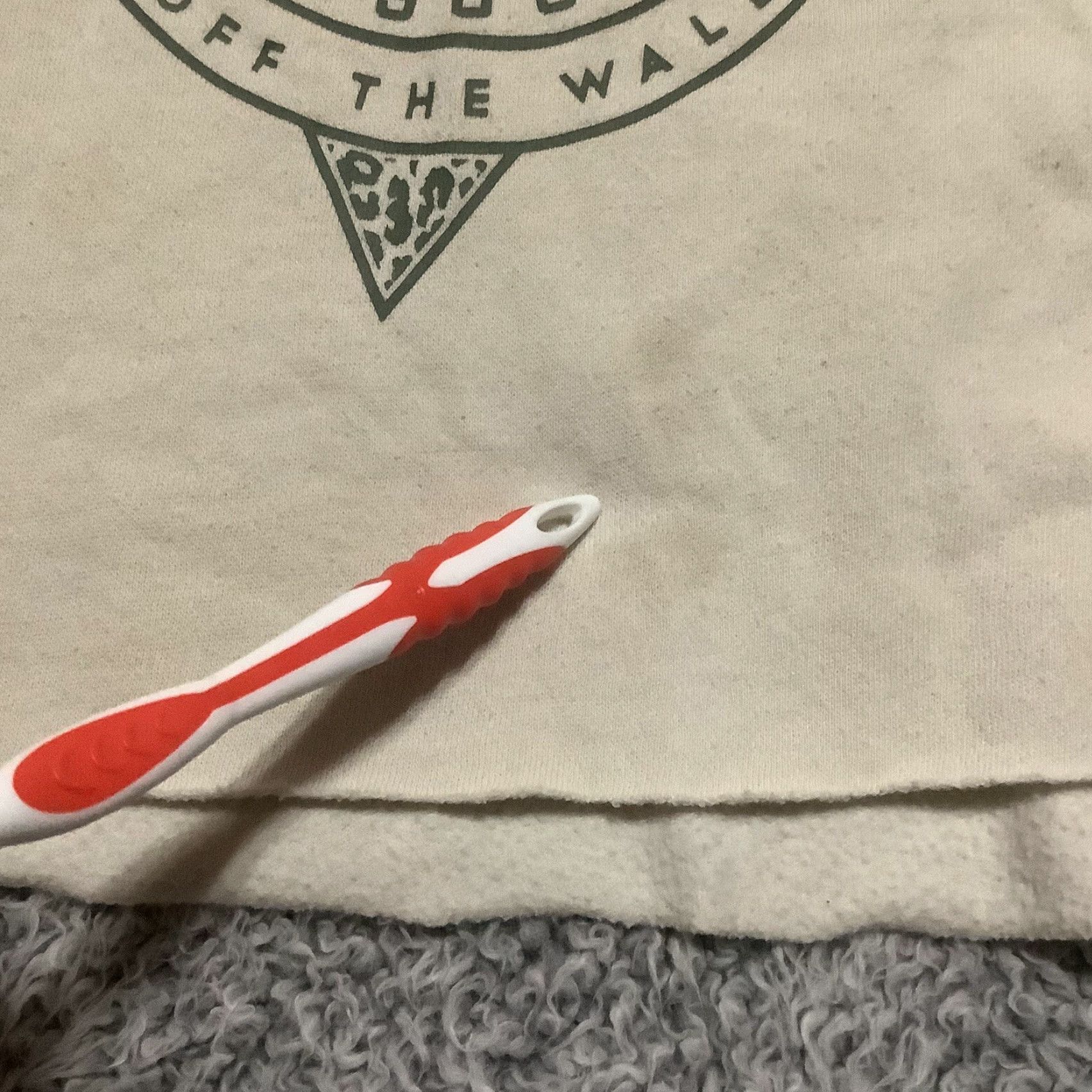 Vans VANS Sweatshirt Womens Crew Neck Pullover Long Sleeve Fleece Leopard White Black Size M Modern Casual Activewear Size M / US 6-8 / IT 42-44 - 2 Thumbnail