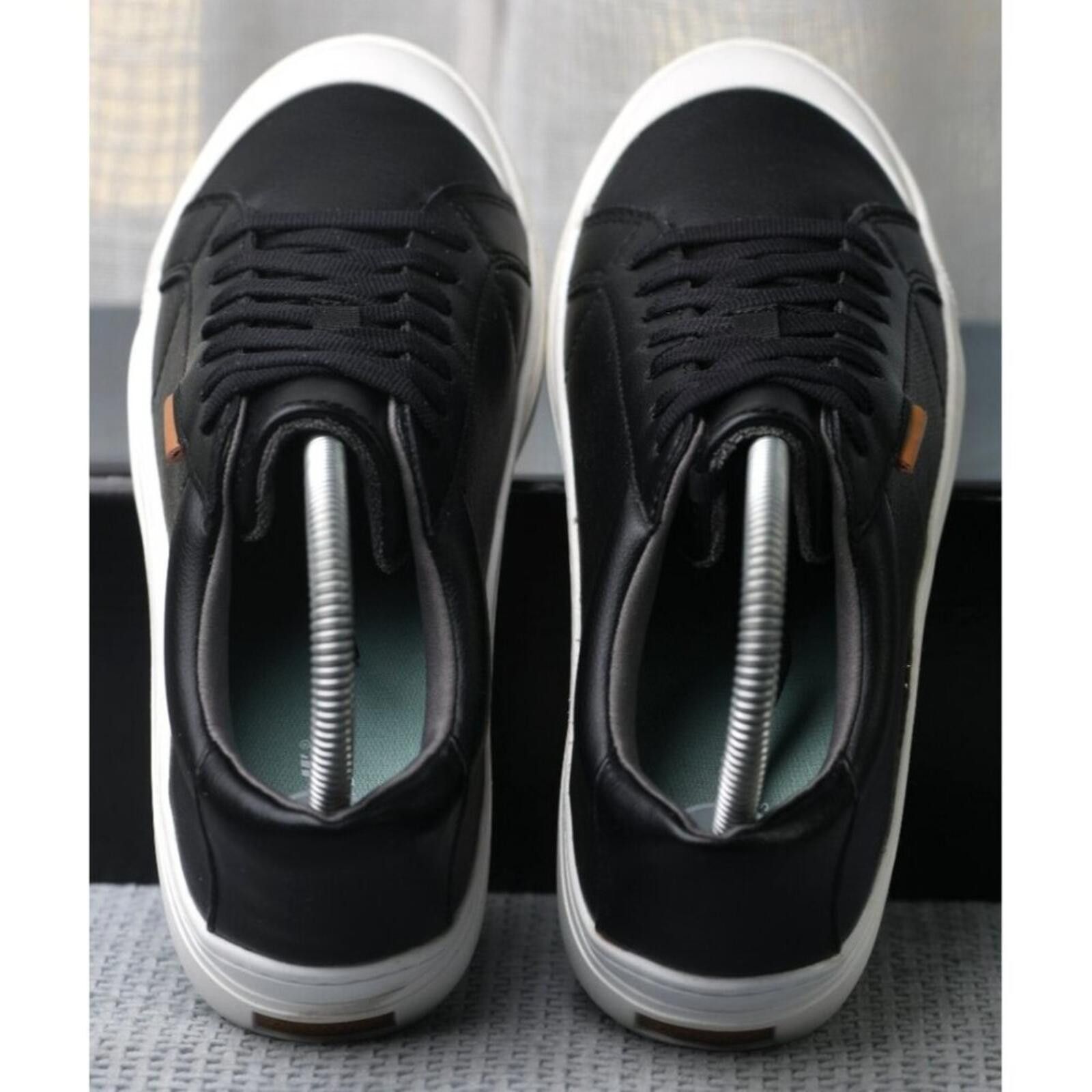 Other Dr. Scholl's Women's Time Off Sneaker | Leather | Black Size US 7.5 / IT 37.5 - 6 Thumbnail