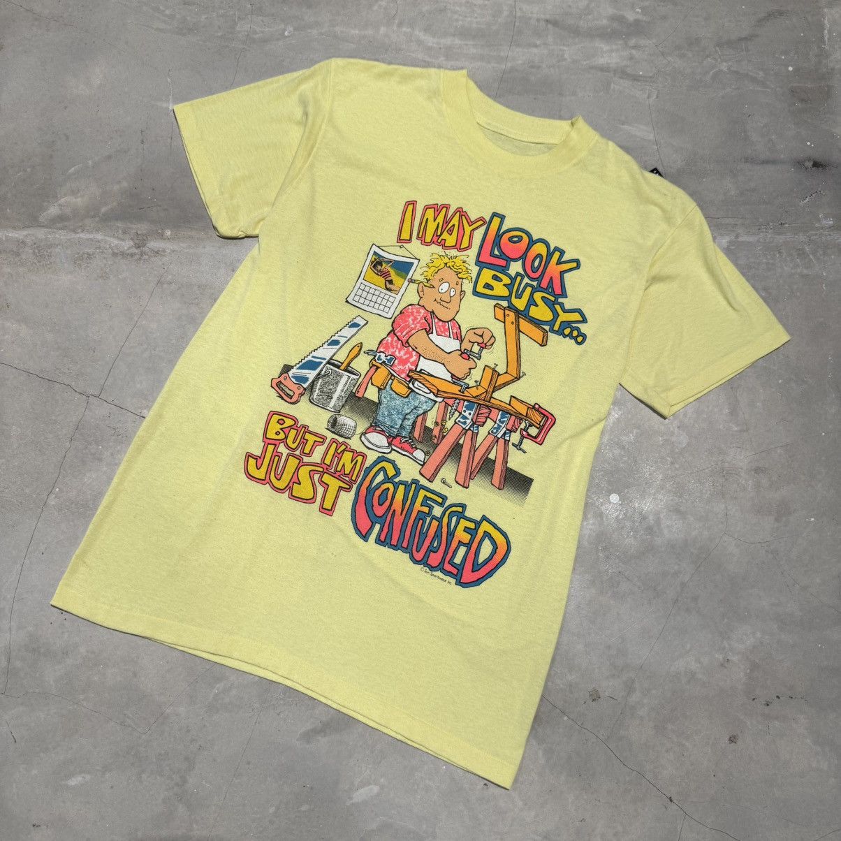 Other Vintage May Look Budy Sun Sportwear Inc Single Stich T-Shirt Size US S / EU 44-46 / 1 - 1 Thumbnail