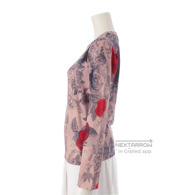 Comme des Garcons Comme des Garcons Blood Rose Tattoo Long Sleeve T-shirt Size XS / US 0-2 / IT 36-38 - 3 Thumbnail