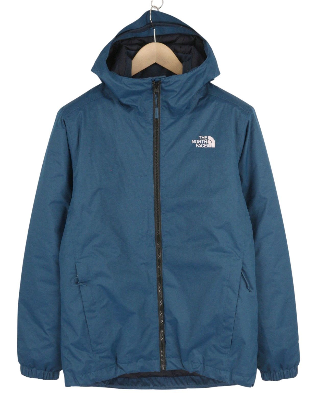 The North Face QUEST INSULATED S Blue Hooded Lined DryVent Jacket 83714 Size US S / EU 44-46 / 1 - 1 Thumbnail