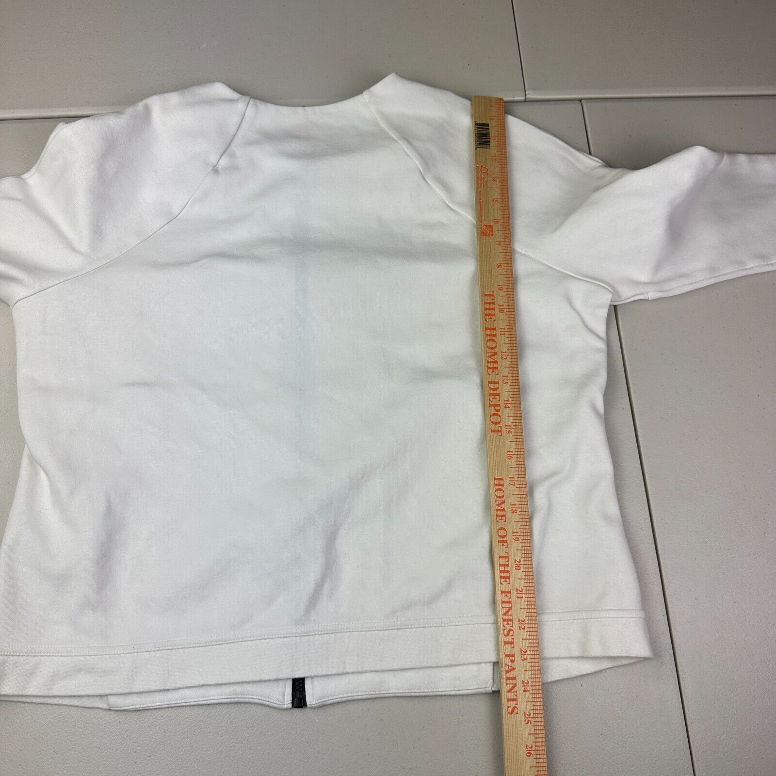 Nike Nike Women's Tech Fleece Size XL White Full Zip Size XL / US 12-14 / IT 48-50 - 11 Thumbnail