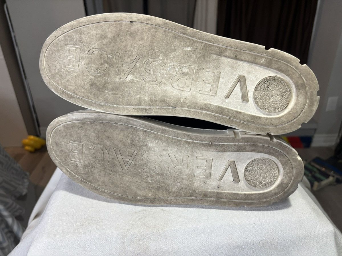 Versace [AUTHENTIC] Versace Italian Leather Lows - Made in Italy Size US 10 / EU 43 - 8 Thumbnail