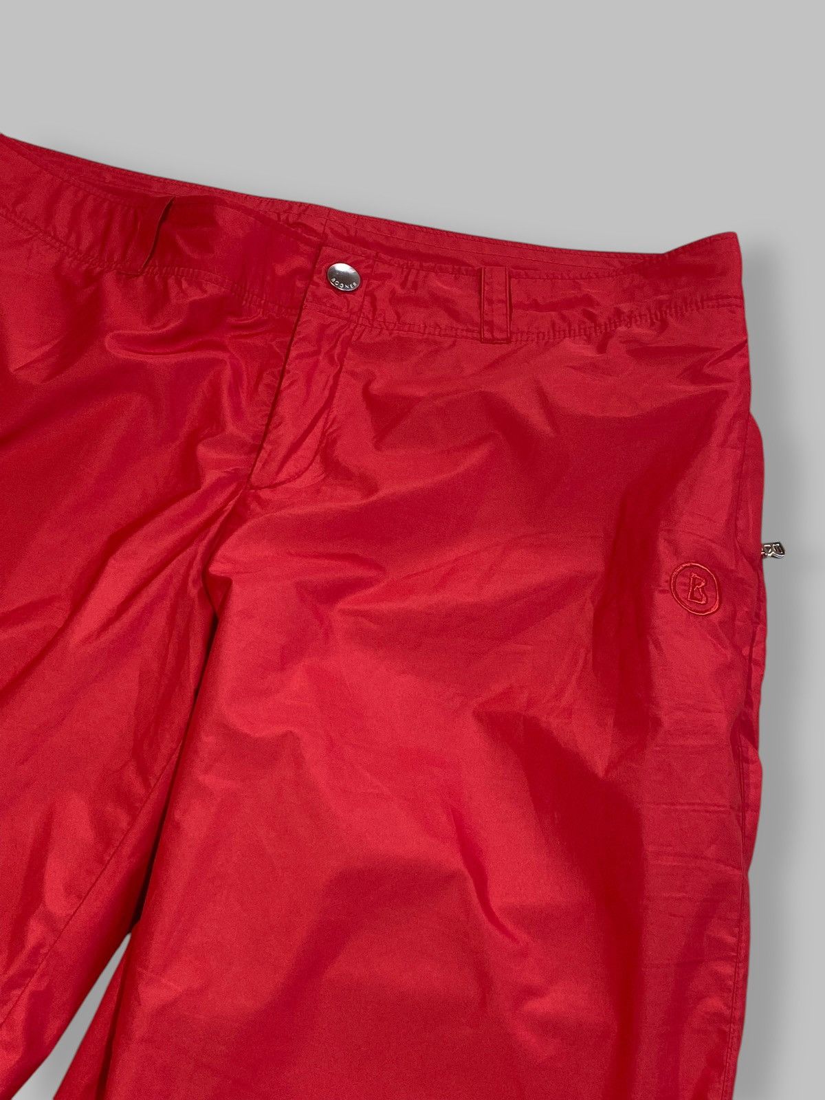 Vintage Vintage Bogner Nylon Red Pants Size 36" / US 14 / IT 50 - 10 Thumbnail
