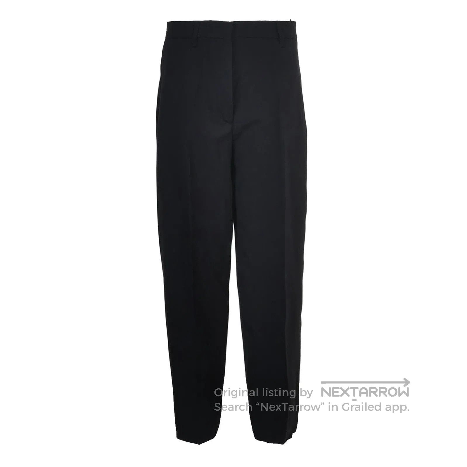 Prada Prada Black Wool Trousers Size 4. Size 39" - 1 Thumbnail