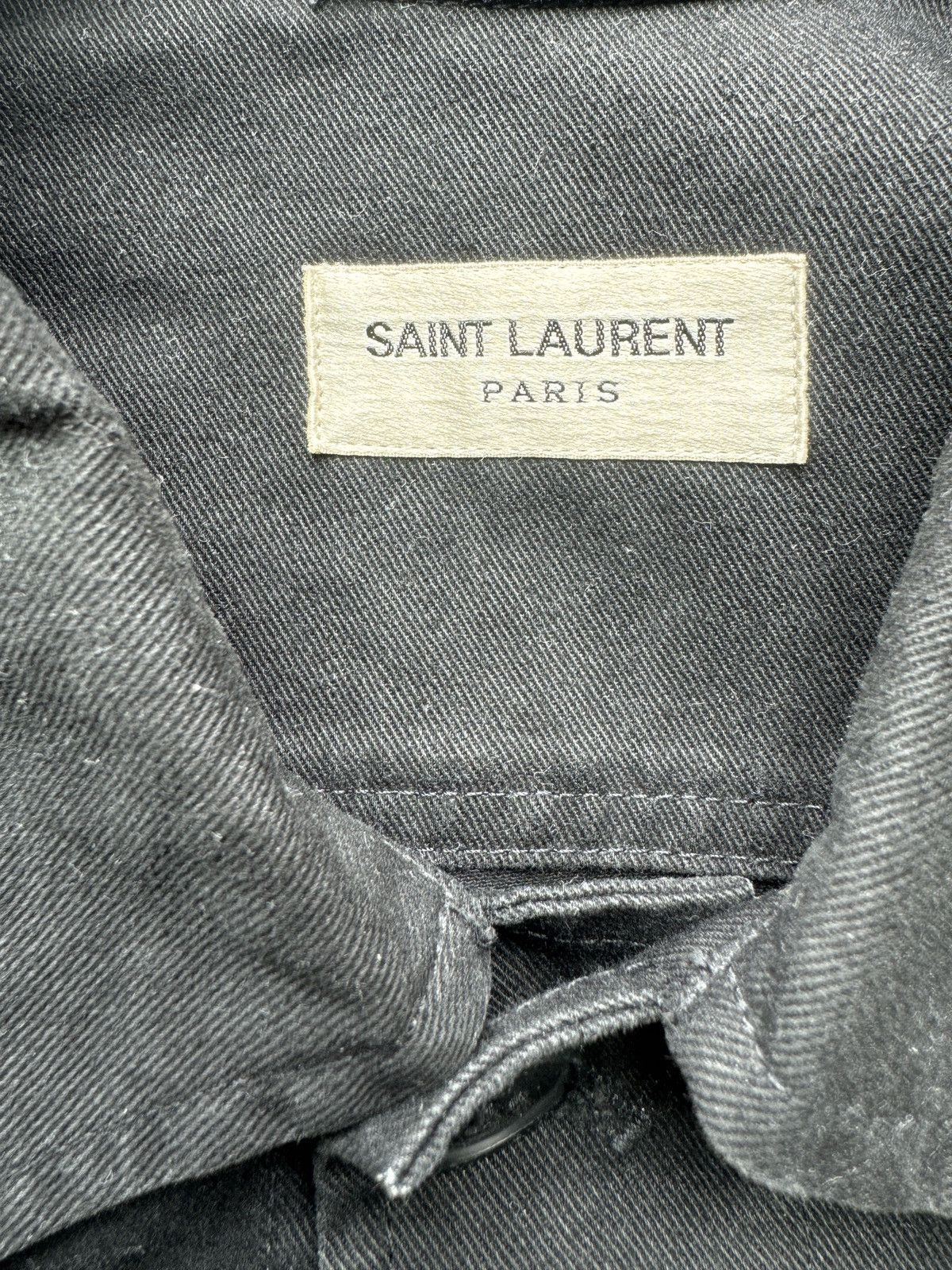 Saint Laurent Paris Saint Laurent Paris Vintage style Military Men M65 Jacket 42 Size US XS / EU 42 / 0 - 2 Thumbnail