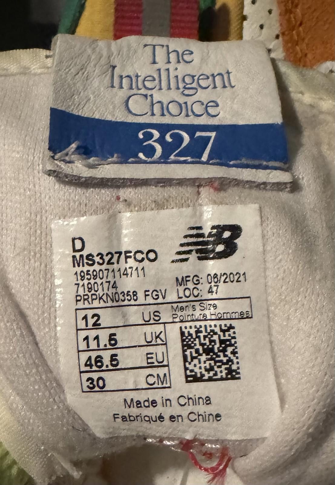 New Balance NEW BALANCE DEJOUNTE MURRAY X 327 'HEAT UP BEIGE'. Size 12M Size US 12 / EU 45 - 9 Thumbnail