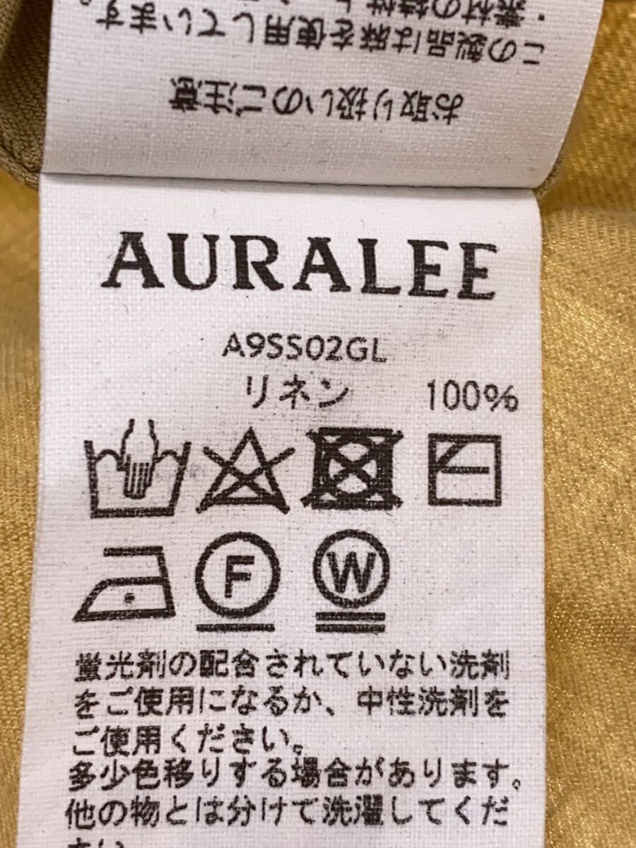 Auralee Green Linen Long-sleeved Shirt Size US XL / EU 56 / 4 - 4 Thumbnail