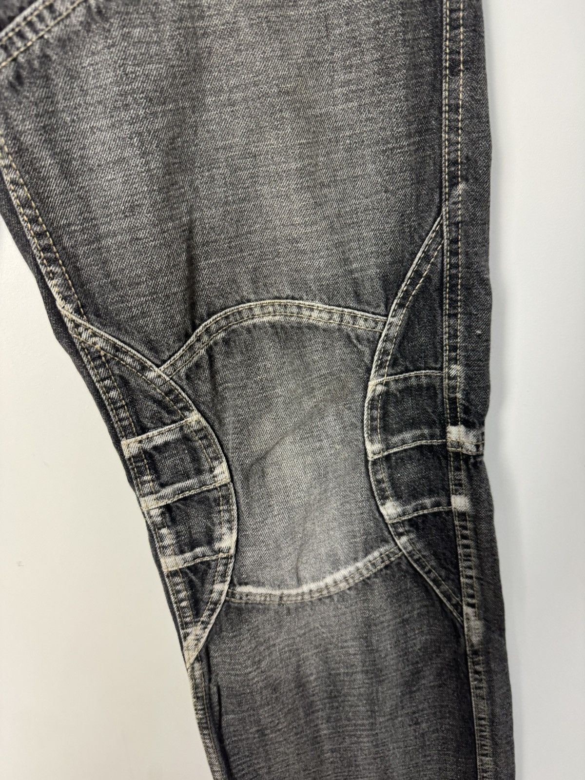 Japanese Brand Japanese Style Panelled Vintage Denim Jeans Avant Garde Size US 33 - 7 Thumbnail