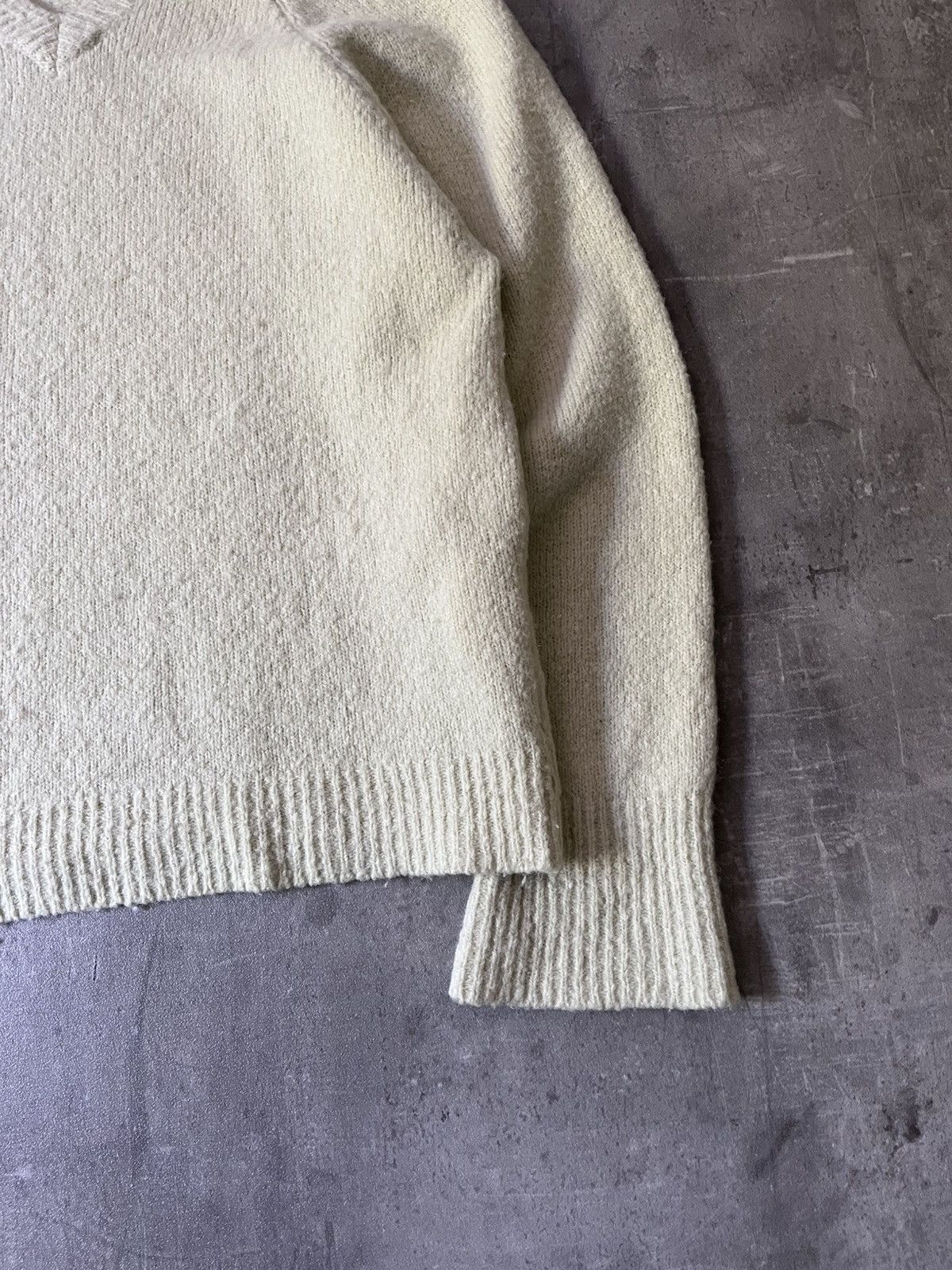 Our Legacy Our Legacy V-Neck Raglan wool alpaca sweater Size US M / EU 48-50 / 2 - 3 Thumbnail