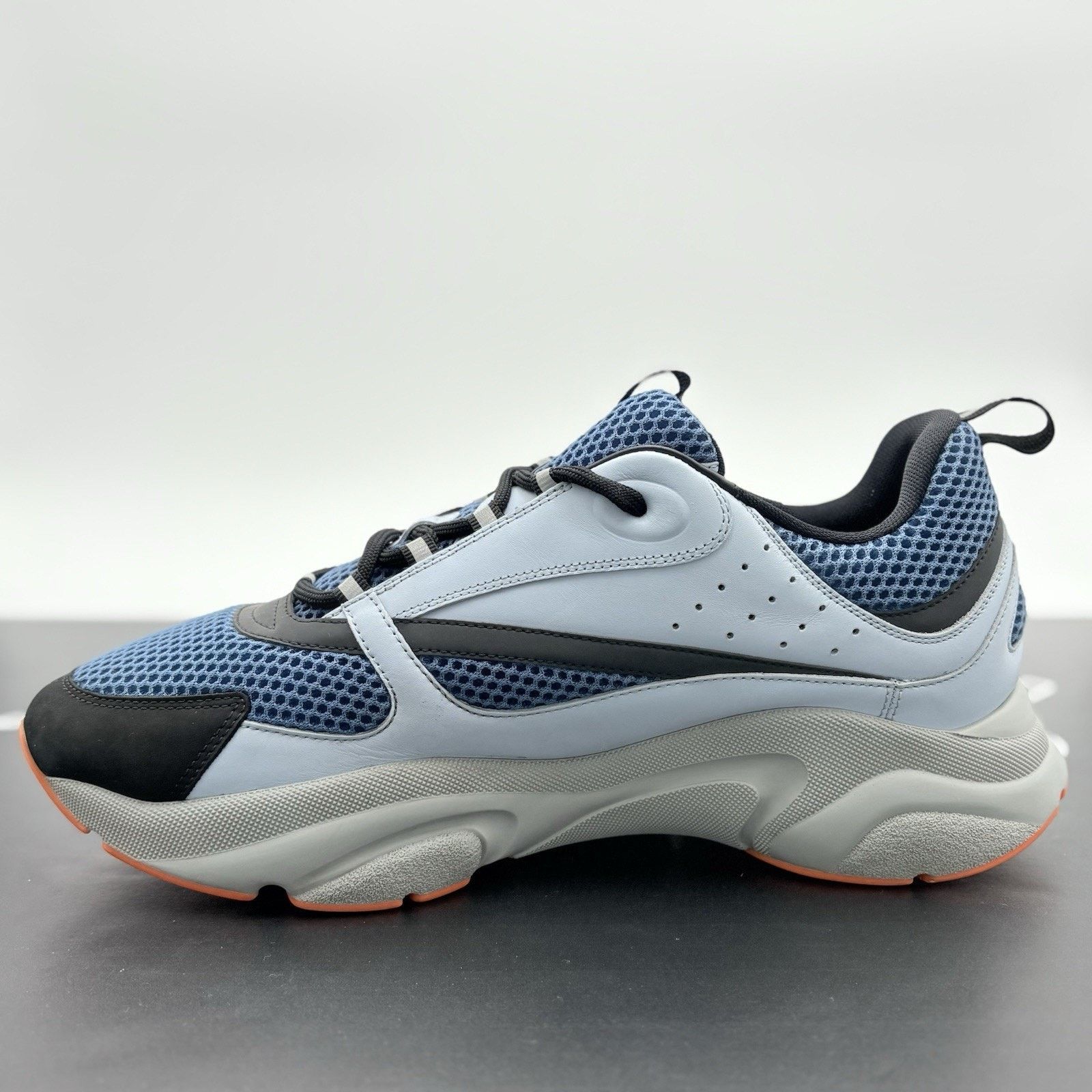 Dior Dior B22 Sneaker ' Light Blue Orange ' | SUPER CLEAN! Size US 13 / EU 46 - 4 Thumbnail