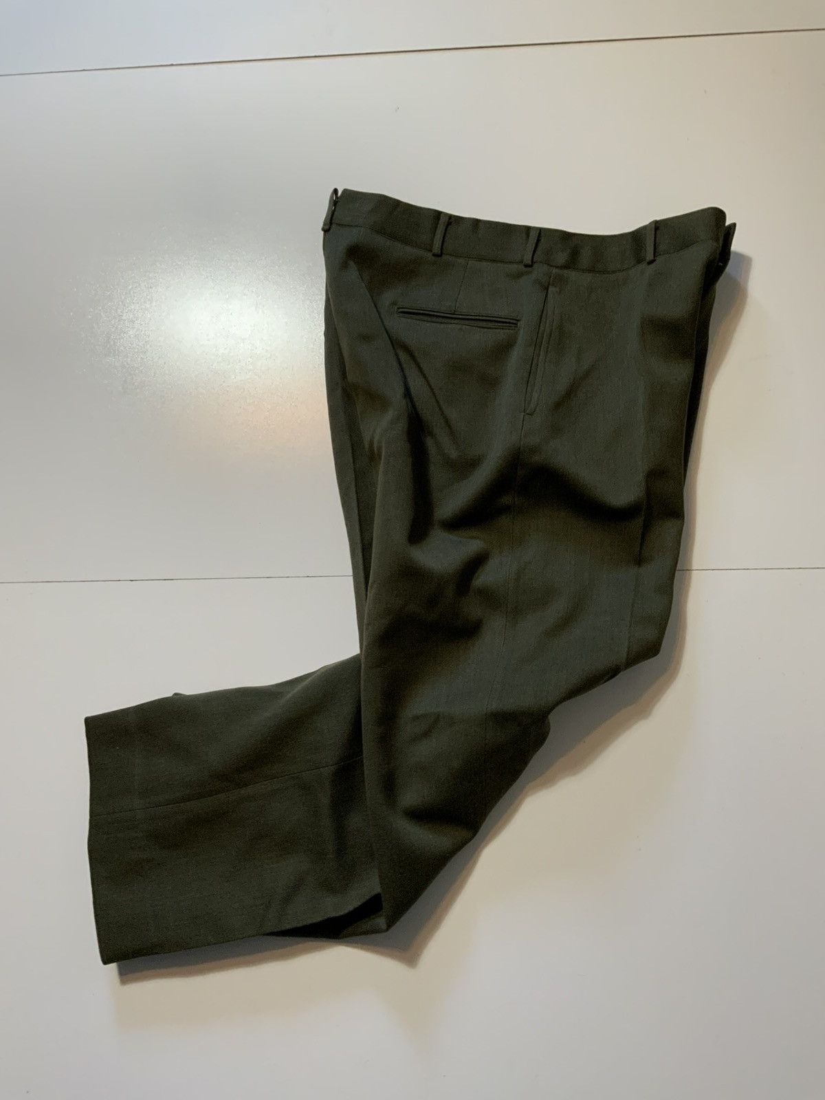 Vintage Vintage 40s 50s WWII Lan-C-Air Davis USN Wool 2PC Set Suit Size 42R - 6 Thumbnail