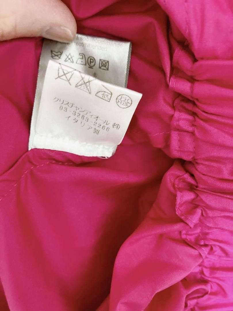 Dior × Kris Van Assche Magenta rare silk dolman anorak jacket Size US S / EU 44-46 / 1 - 11 Thumbnail